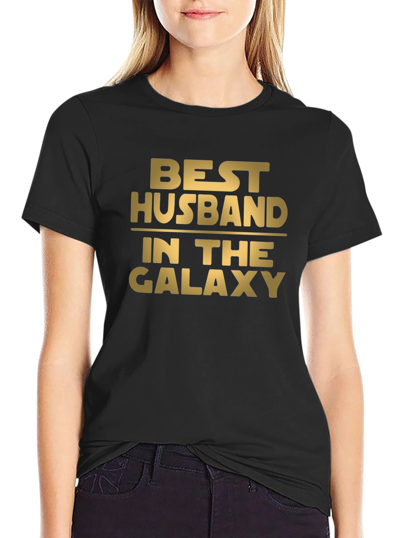 Best Husband In The Galaxy Novelty T-Shirt
