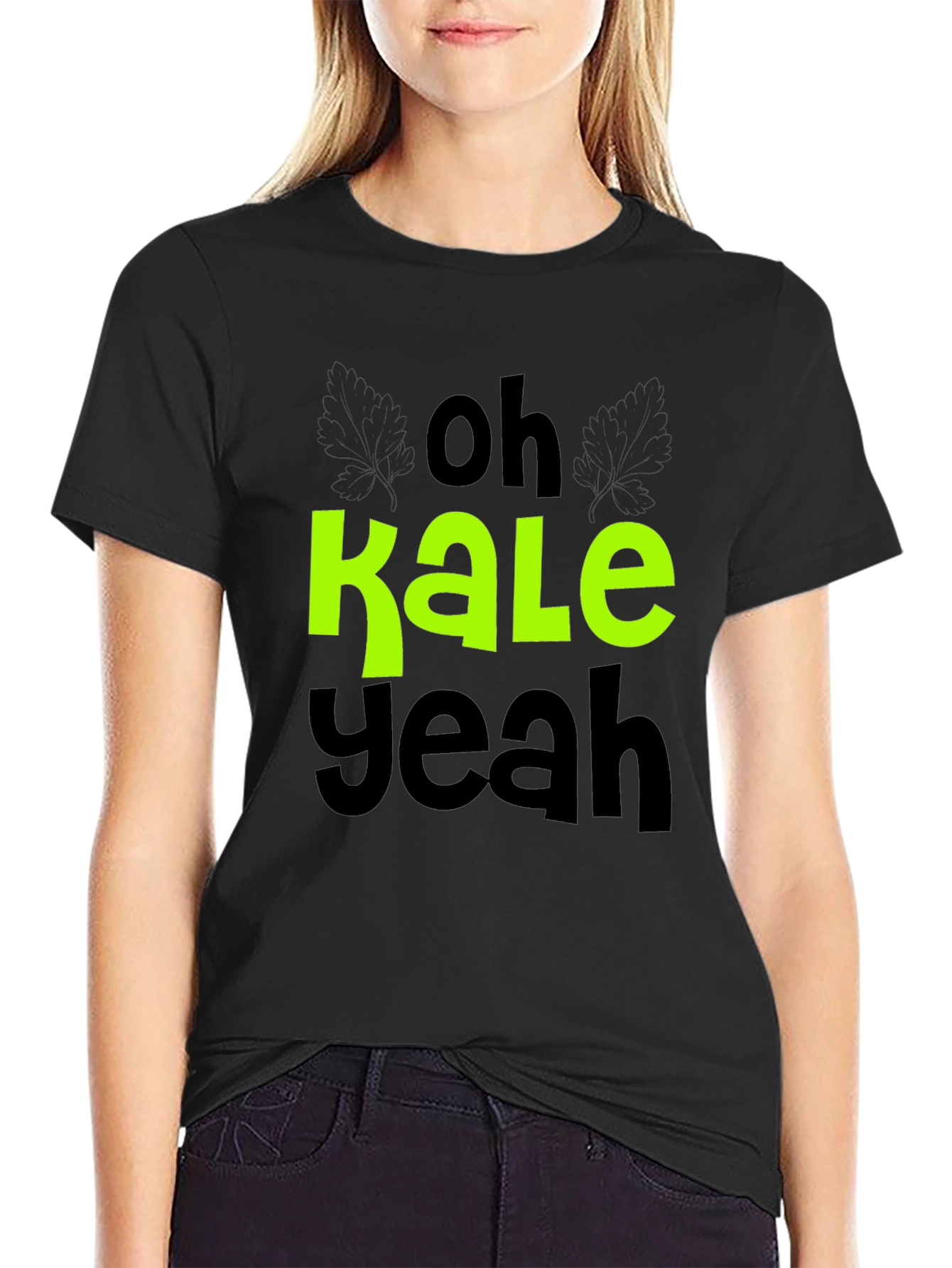 Oh Kale Yeah T-Shirt - Vegan Humor Tee