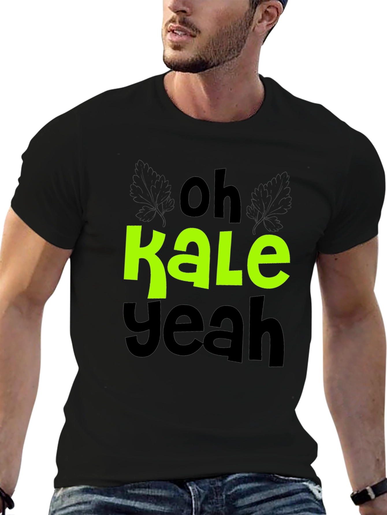 Oh Kale Yeah T-Shirt - Vegan Humor Tee