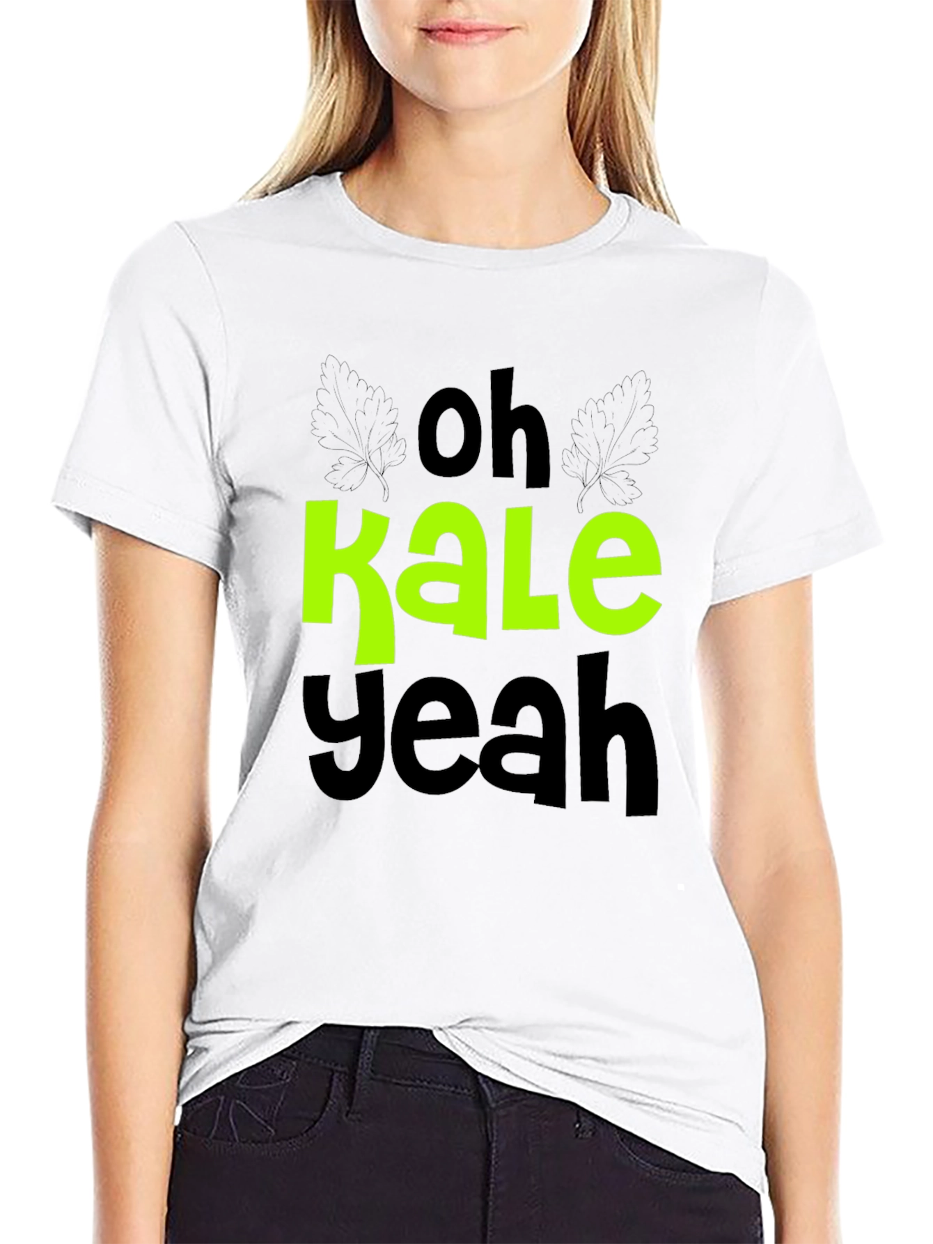 Oh Kale Yeah T-Shirt - Vegan Humor Tee