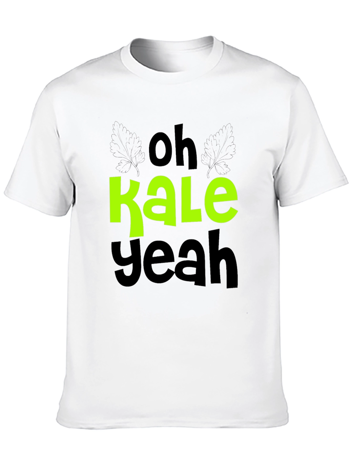 Oh Kale Yeah T-Shirt - Vegan Humor Tee