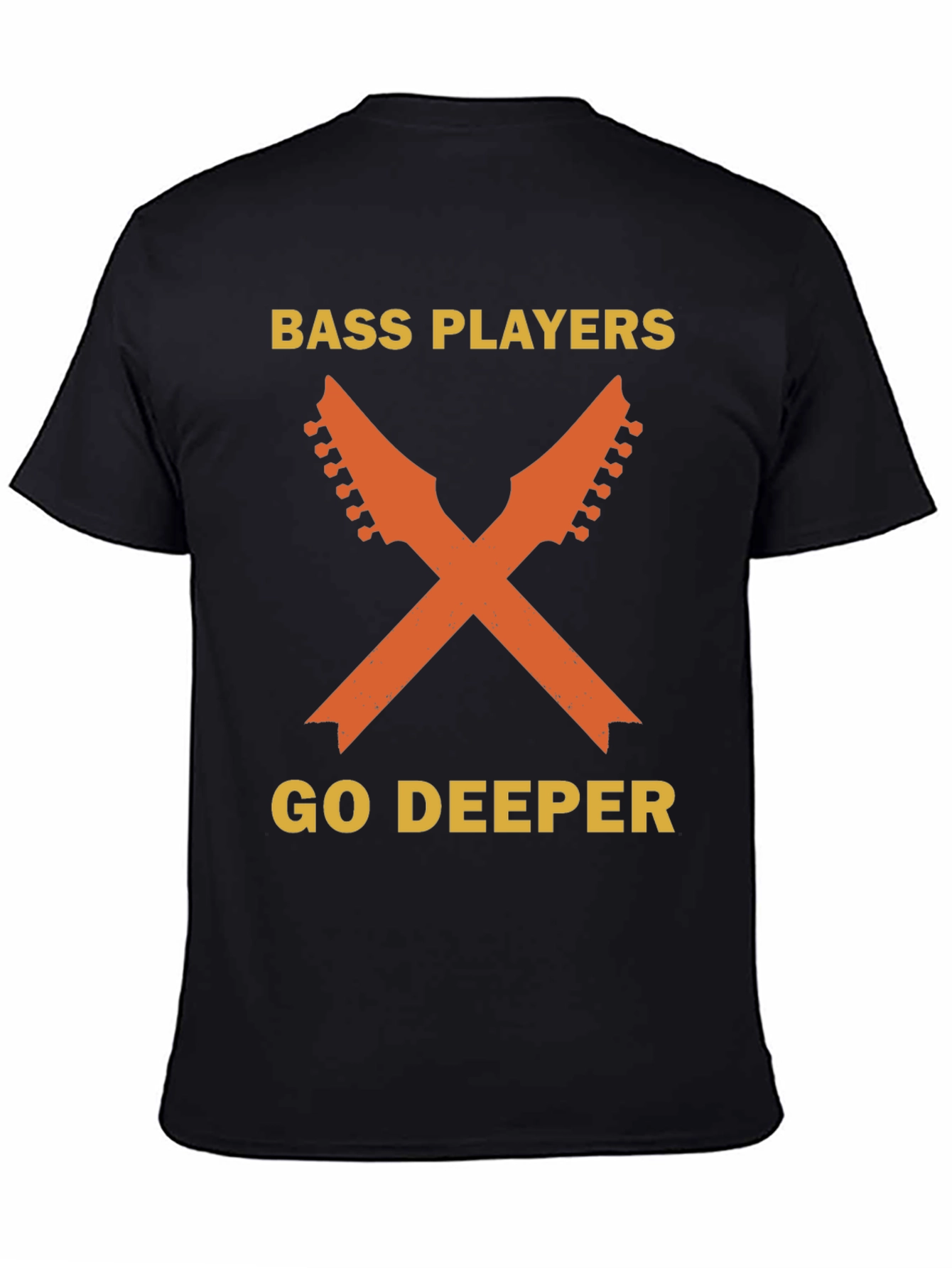 Bass Players Go Deeper Graphic T-Shirt