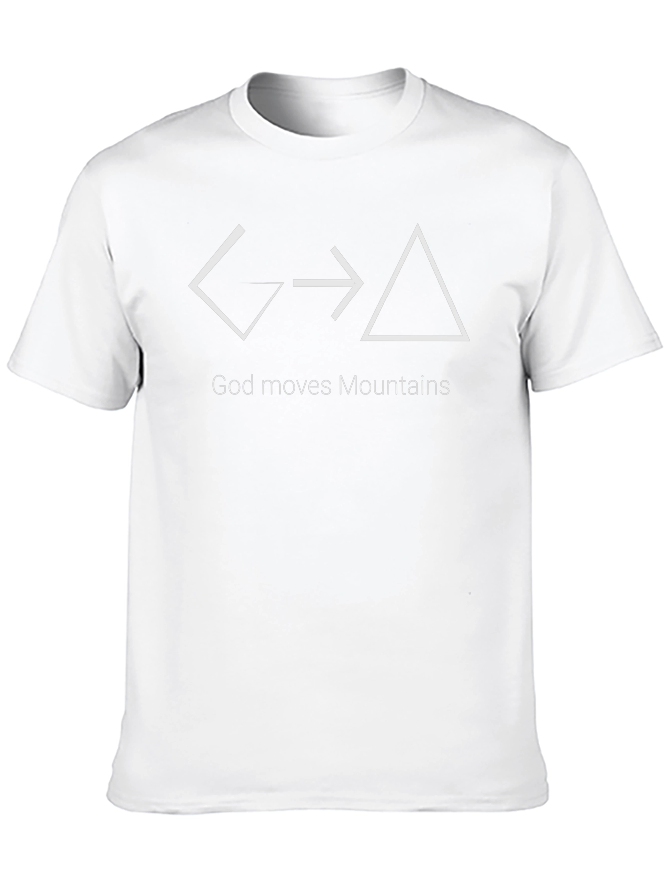 God Moves Mountains T-Shirt