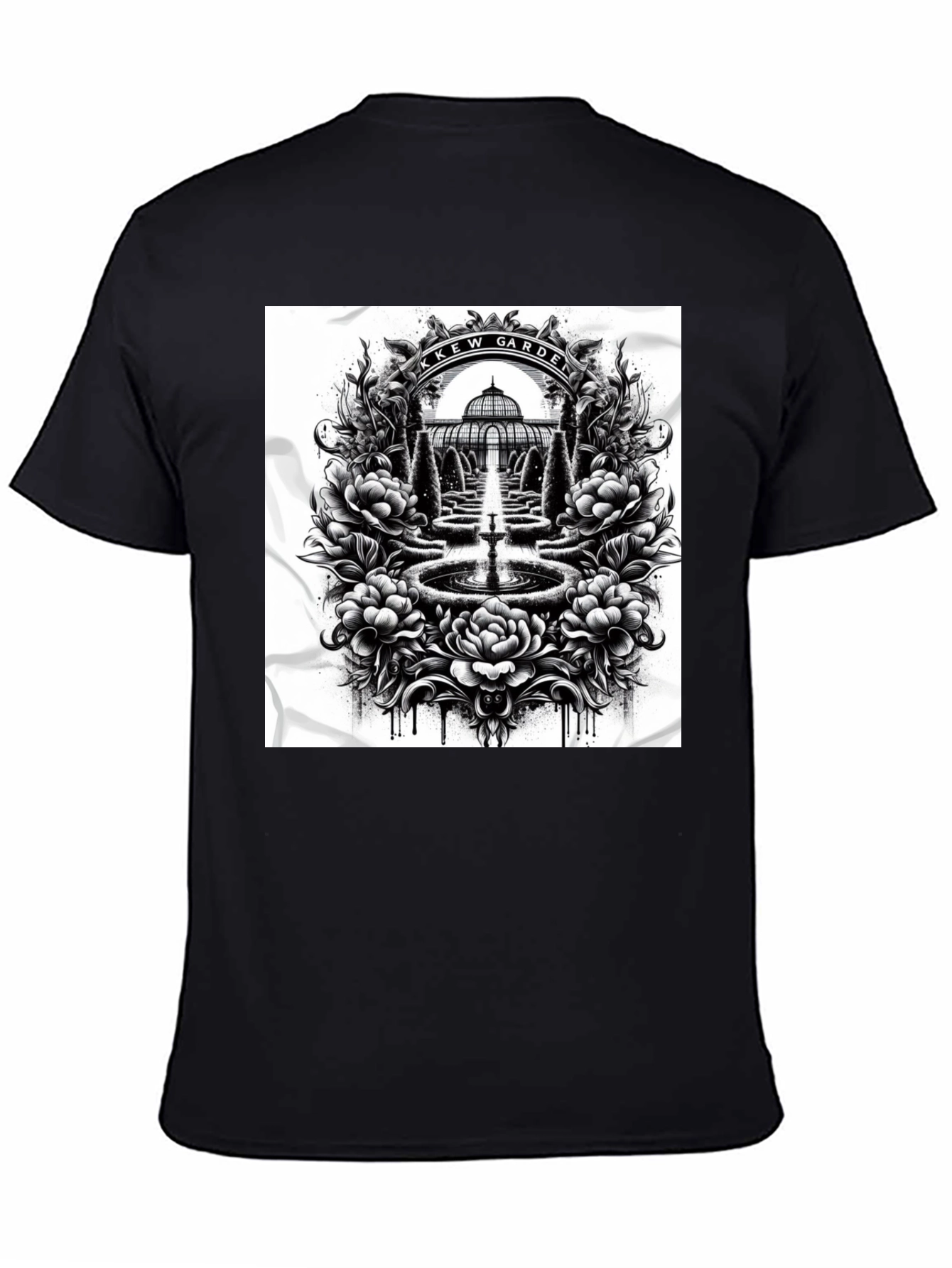 Kew Garden Black T-Shirt