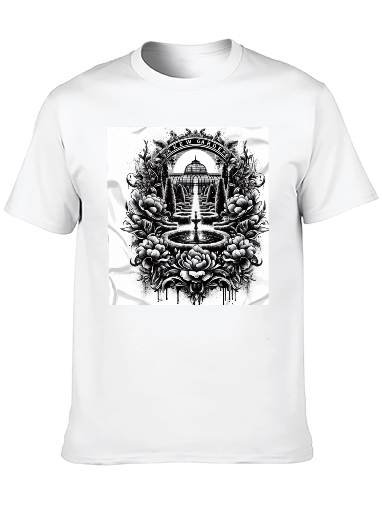 Kew Garden Black T-Shirt
