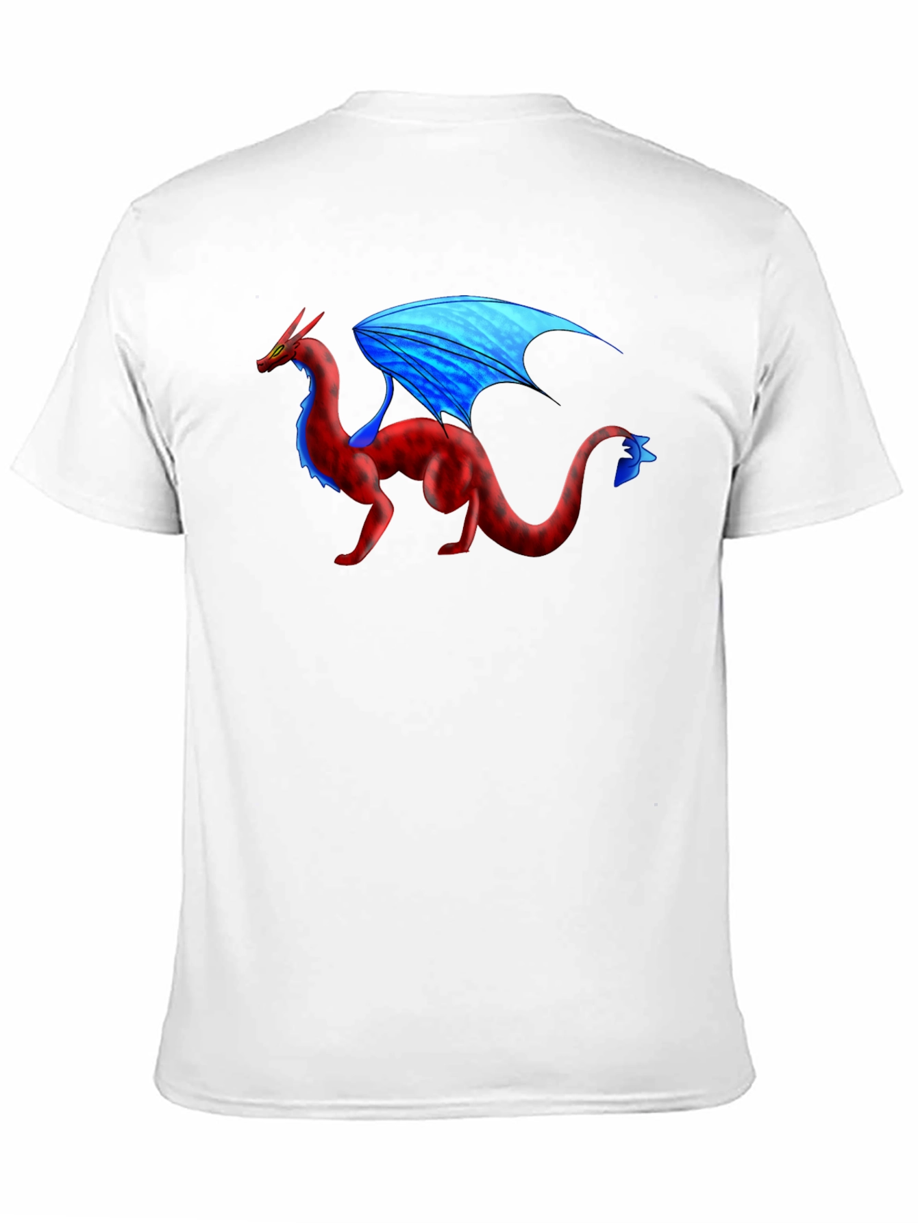 Dragon Graphic T-Shirt - Black Cotton Tee