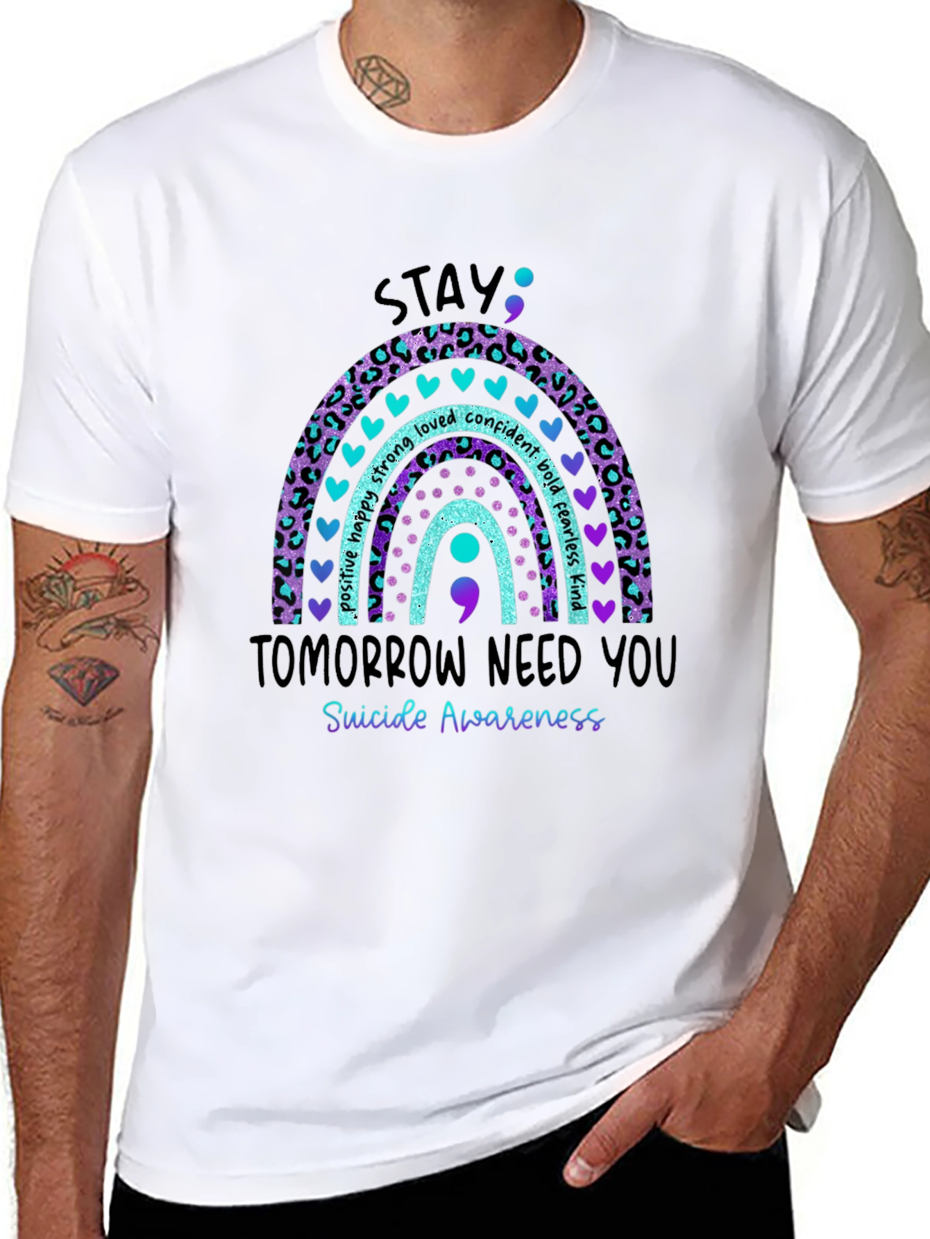 Stay: Tomorrow Need You Suicide Awareness T-Shirt