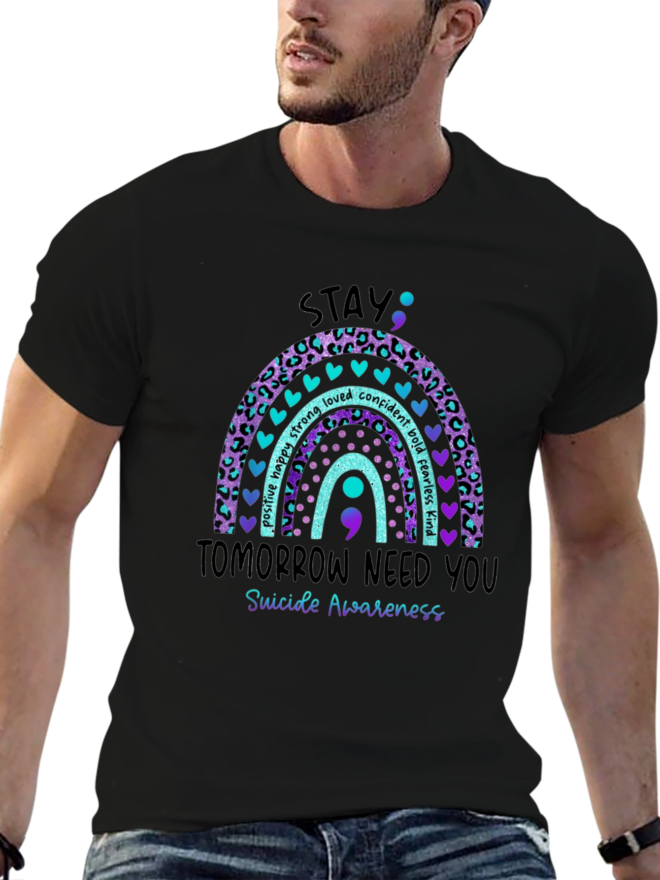 Stay: Tomorrow Need You Suicide Awareness T-Shirt