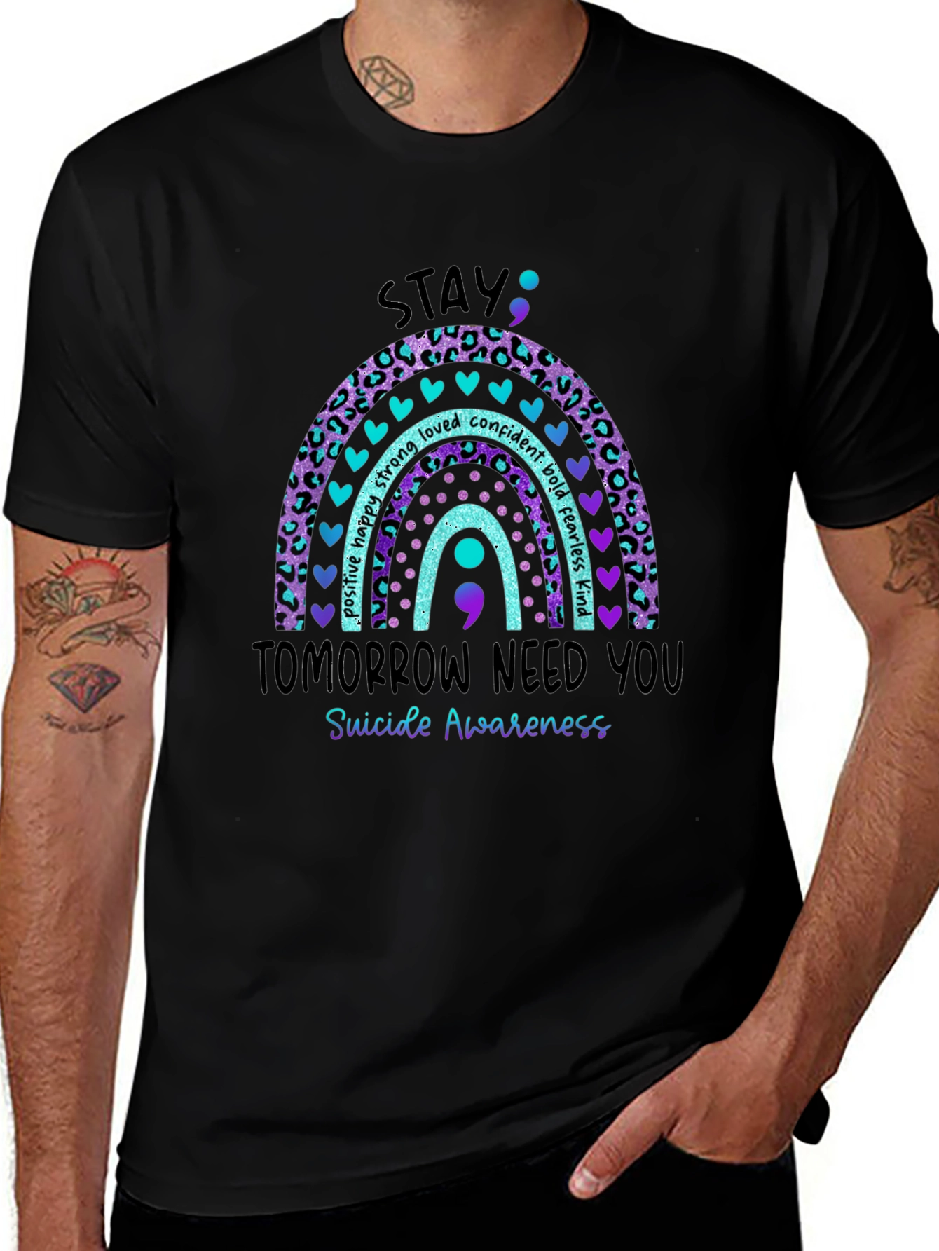 Stay: Tomorrow Need You Suicide Awareness T-Shirt