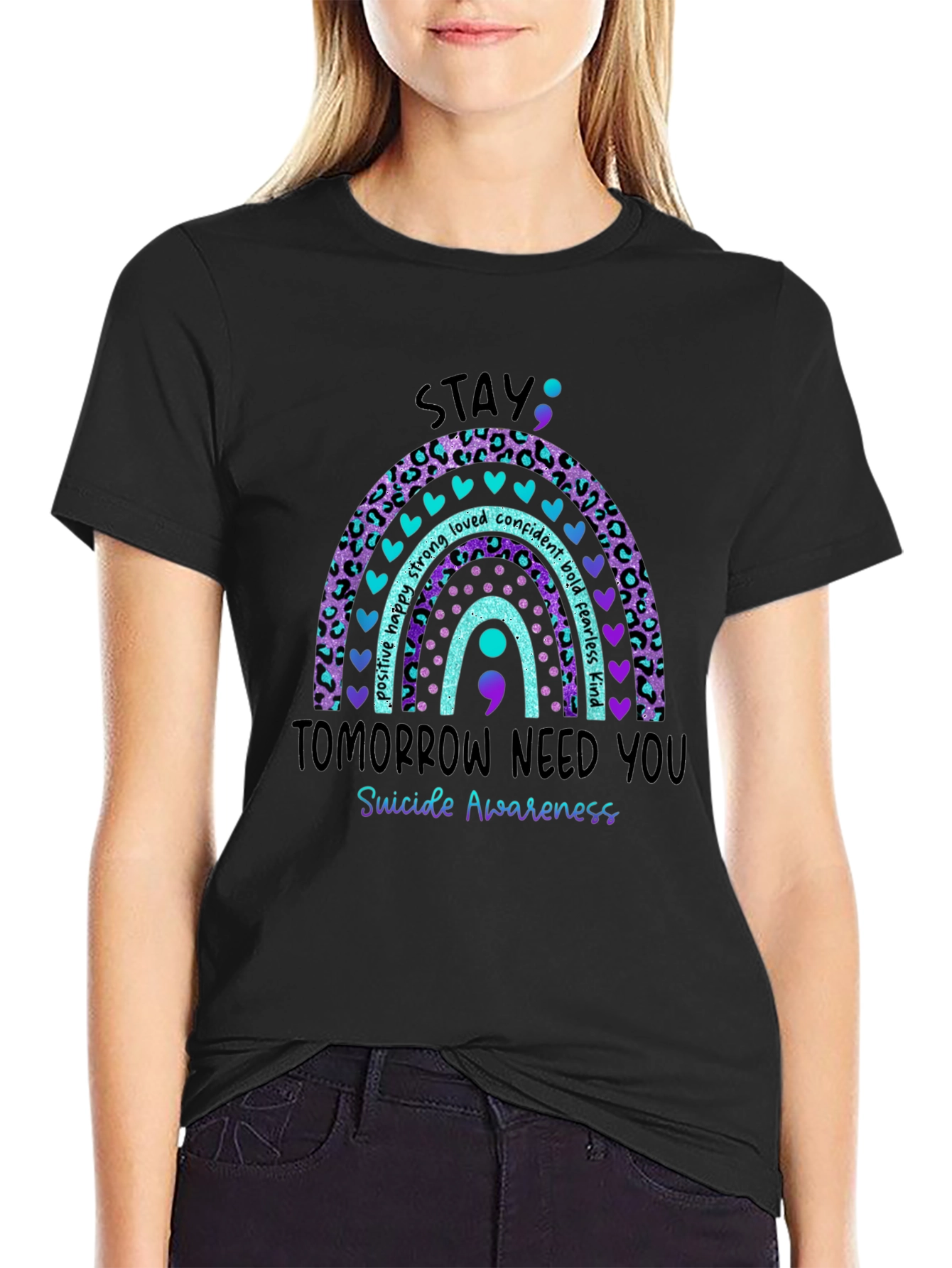 Stay: Tomorrow Need You Suicide Awareness T-Shirt