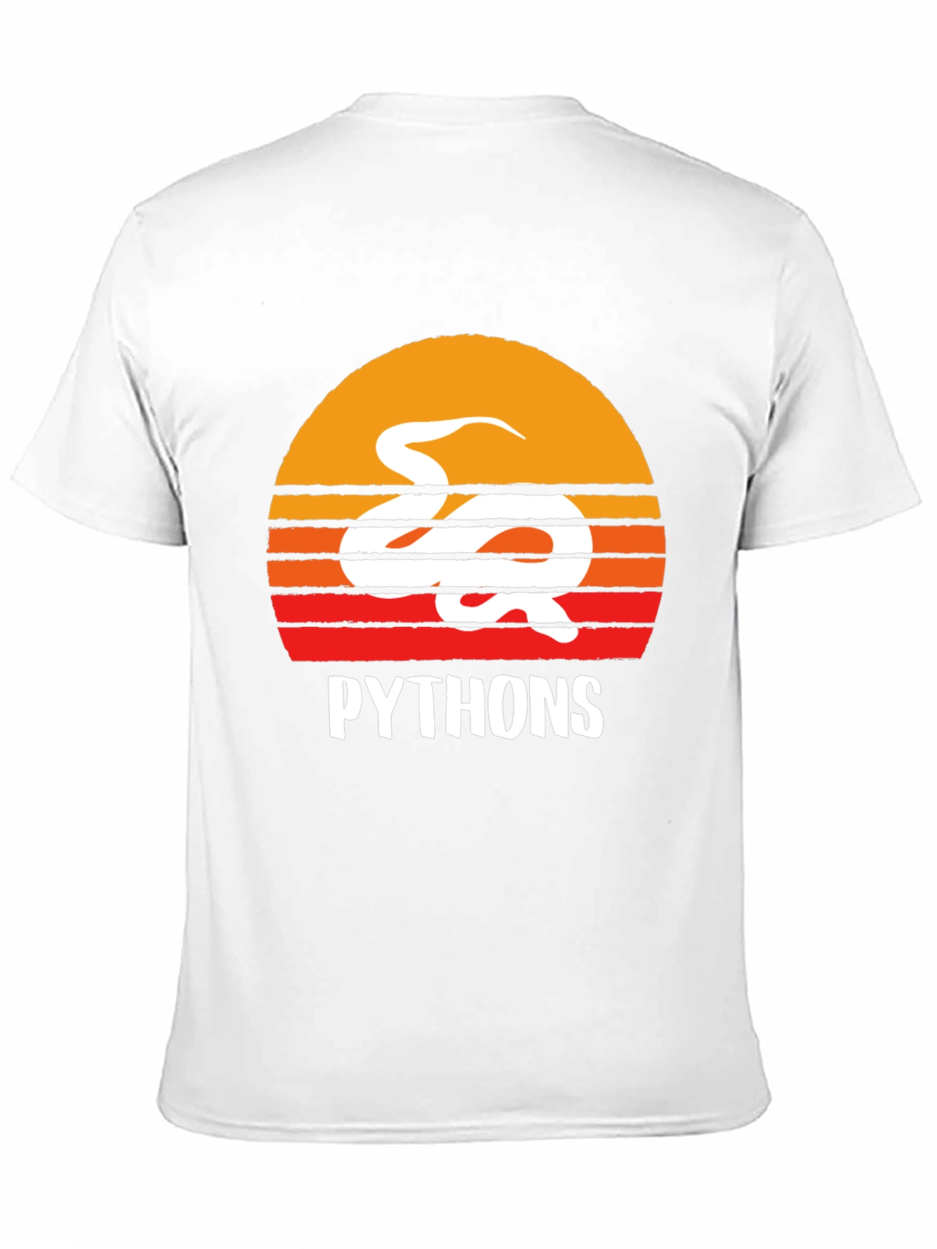 Python Sunset Graphic Tee - Programmer Shirt