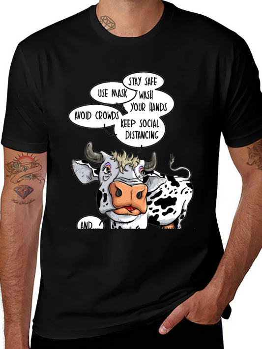 Cow Social Distancing T-Shirt