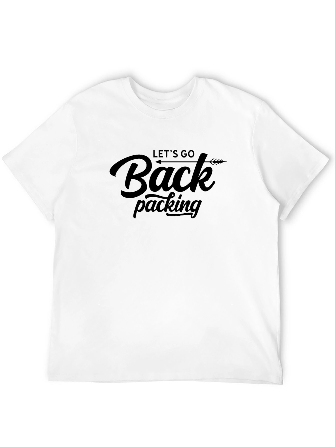 Lets Go Backpacking Graphic Tee