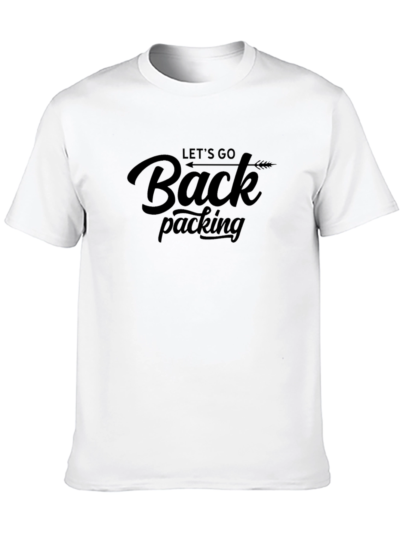 Lets Go Backpacking Graphic Tee