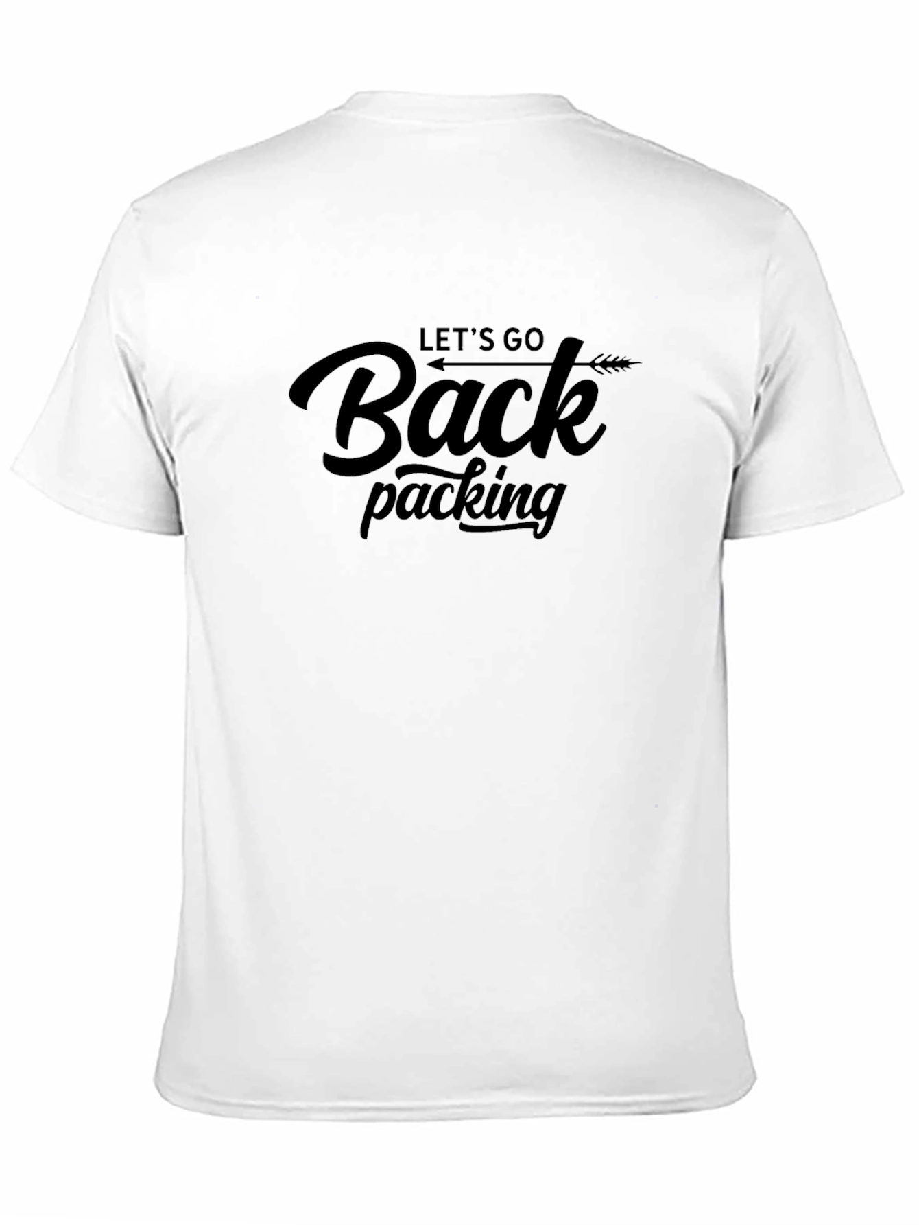Lets Go Backpacking Graphic Tee