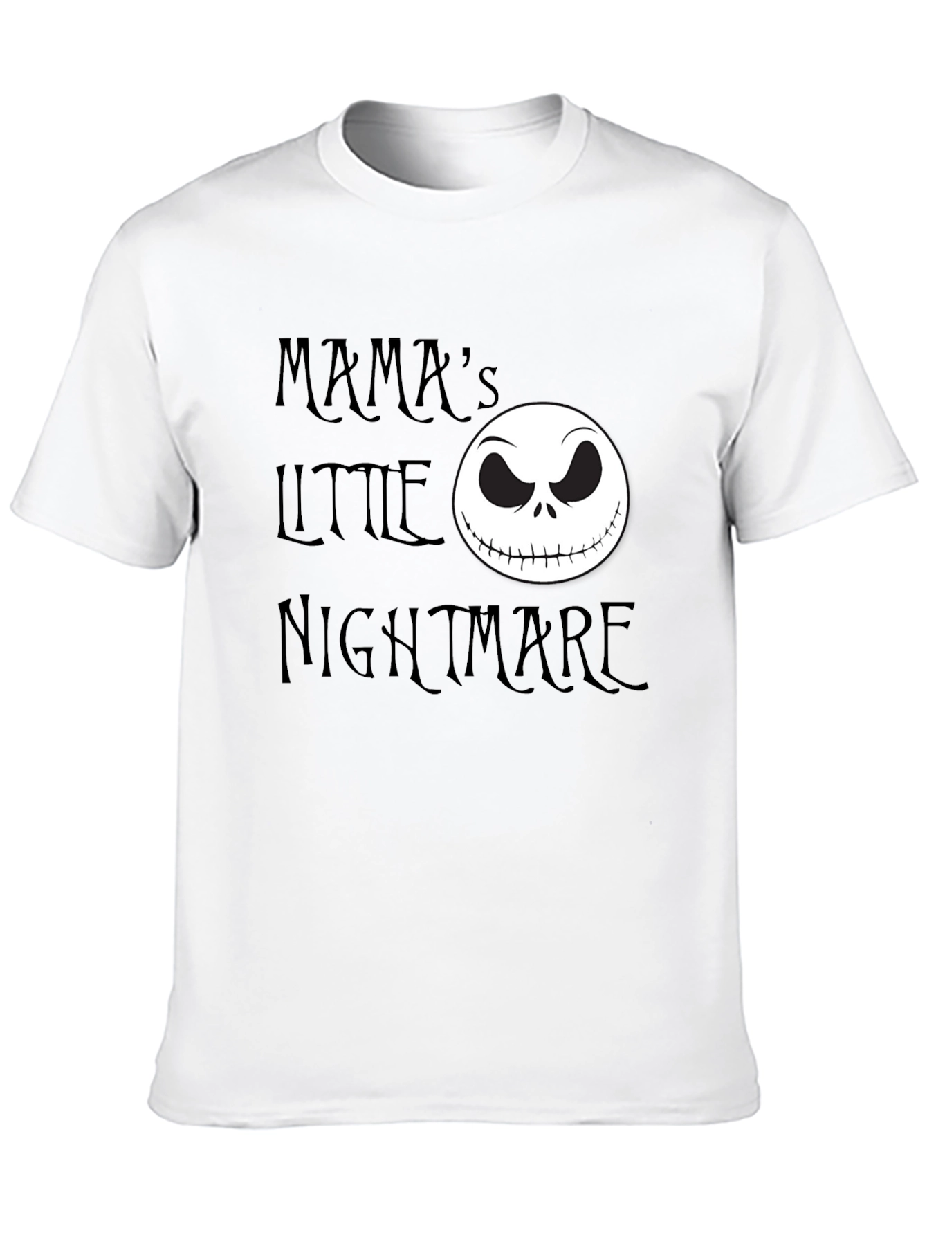 Mamas Little Nightmare Jack Skellington Graphic T-Shirt