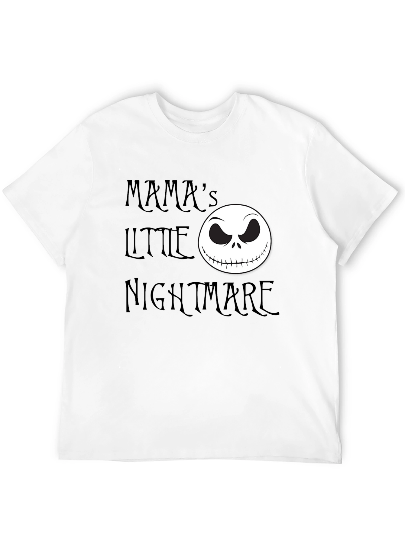 Mamas Little Nightmare Jack Skellington Graphic T-Shirt