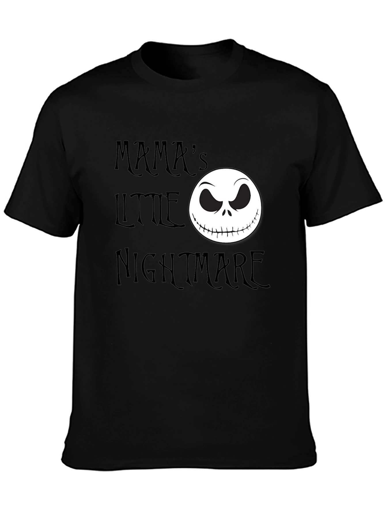 Mamas Little Nightmare Jack Skellington Graphic T-Shirt