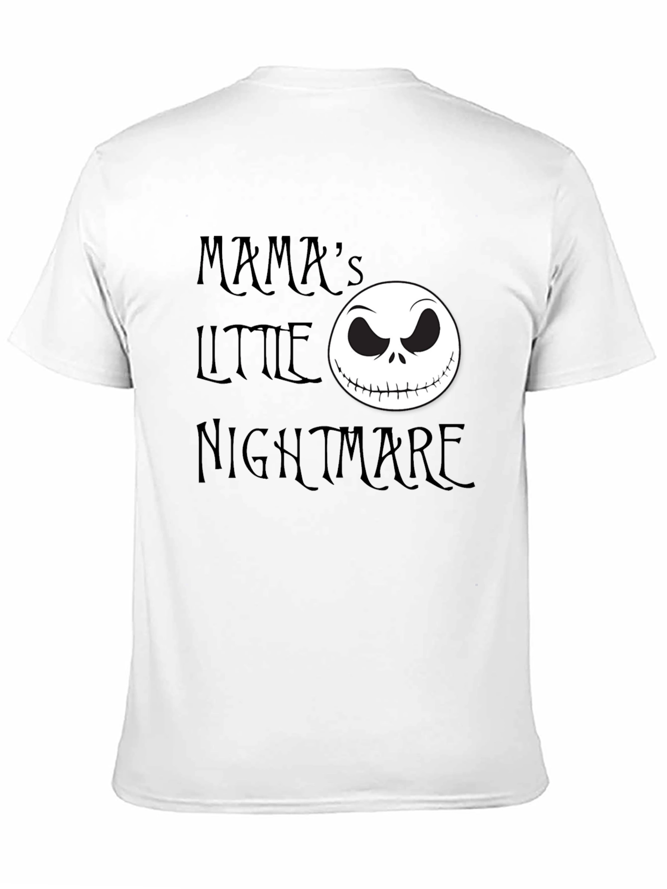 Mamas Little Nightmare Jack Skellington Graphic T-Shirt
