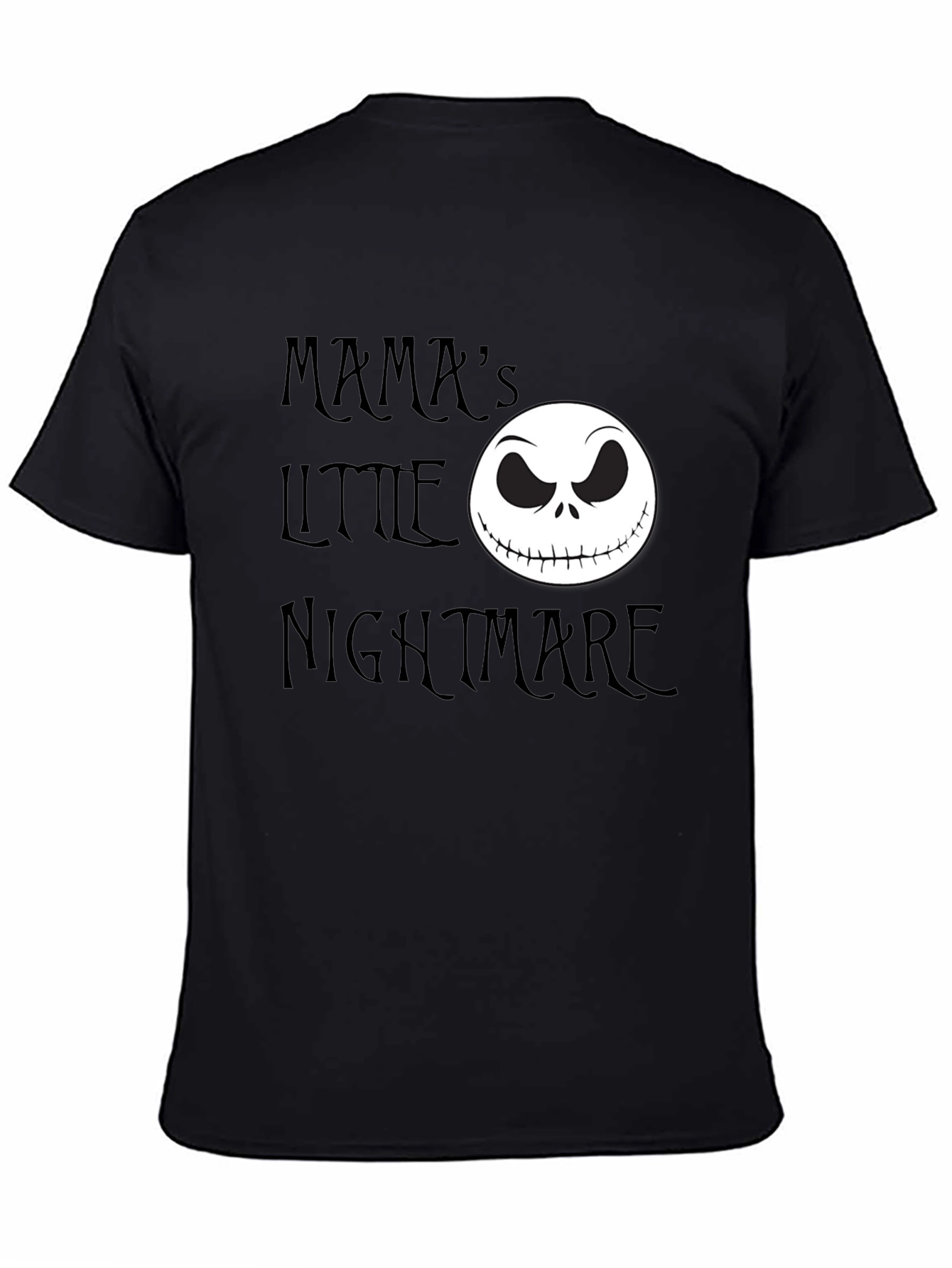 Mamas Little Nightmare Jack Skellington Graphic T-Shirt