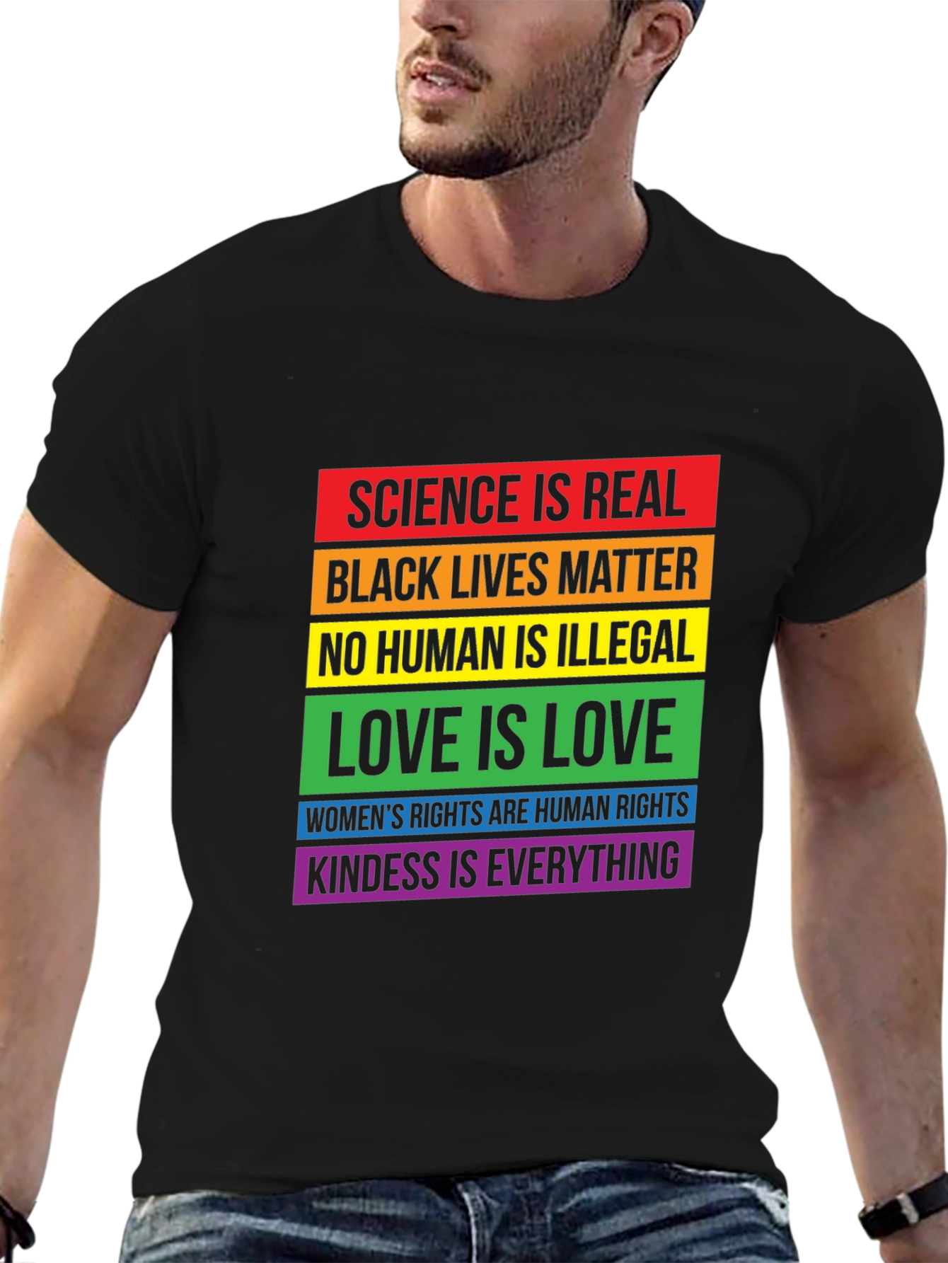 Equality Awareness Graphic T-Shirt