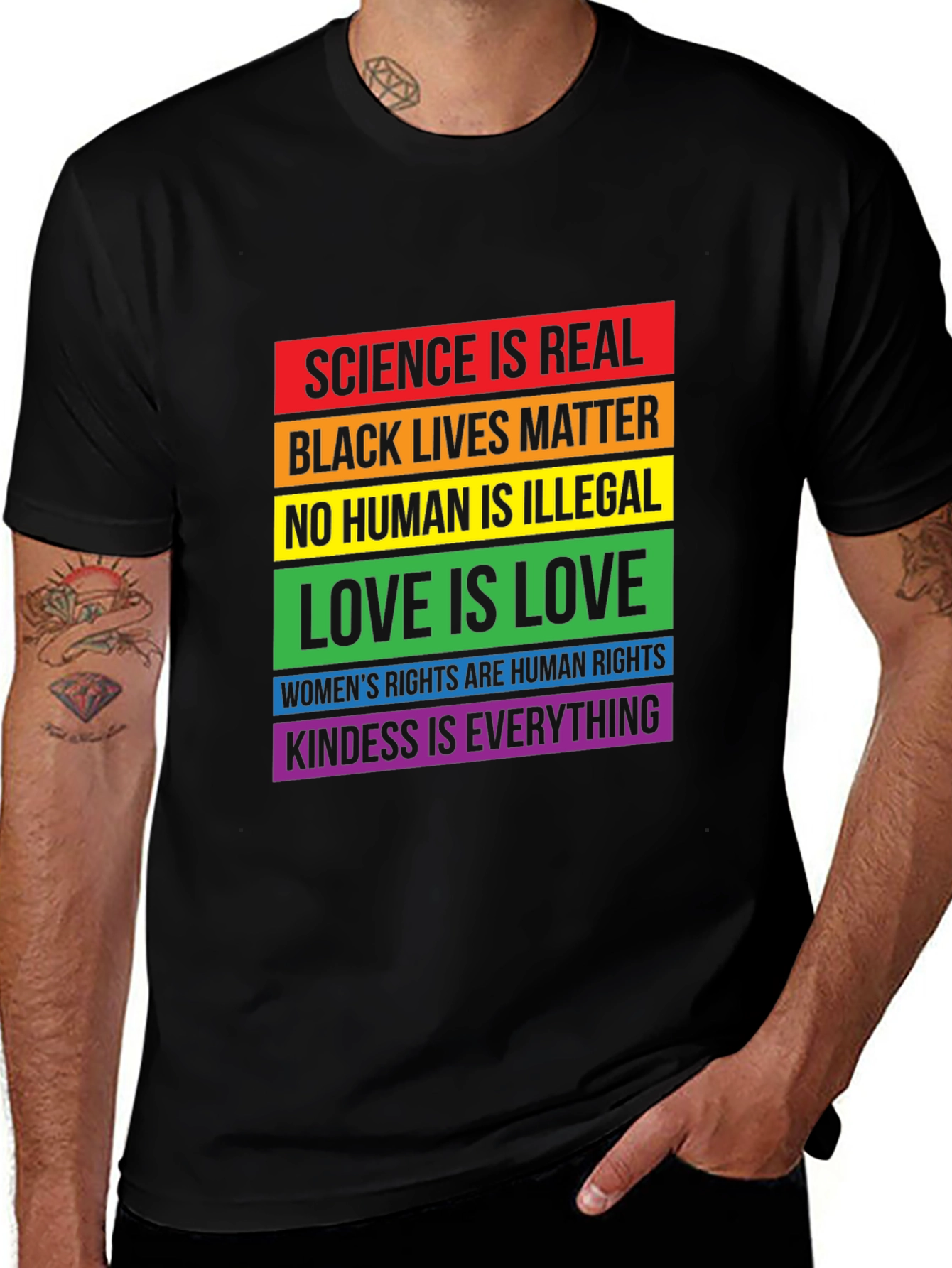 Equality Awareness Graphic T-Shirt
