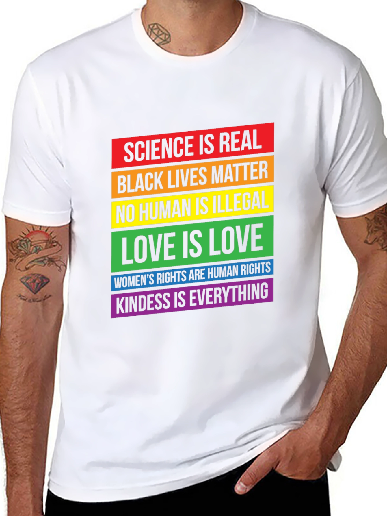 Equality Awareness Graphic T-Shirt