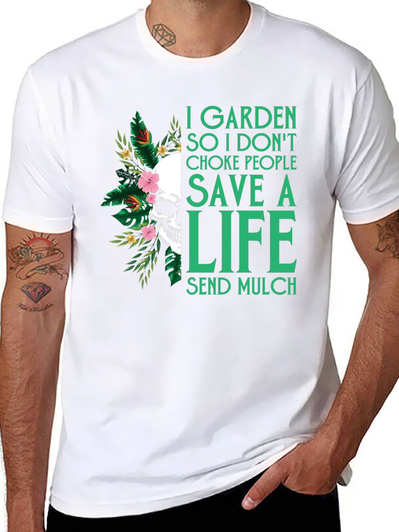 I Garden So I Dont Choke People T-Shirt