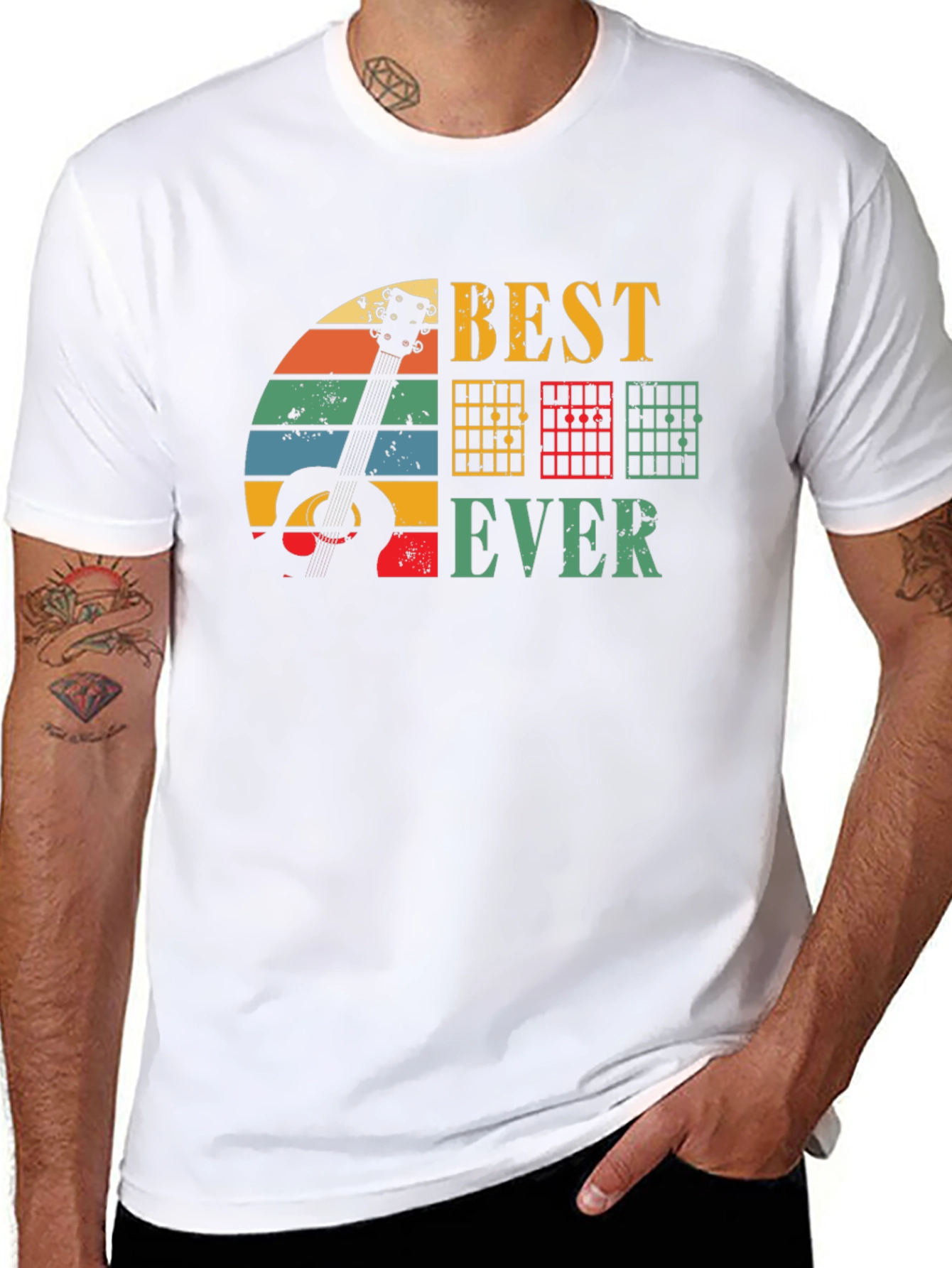 Best Guitar Ever T-Shirt - Retro Music Tee