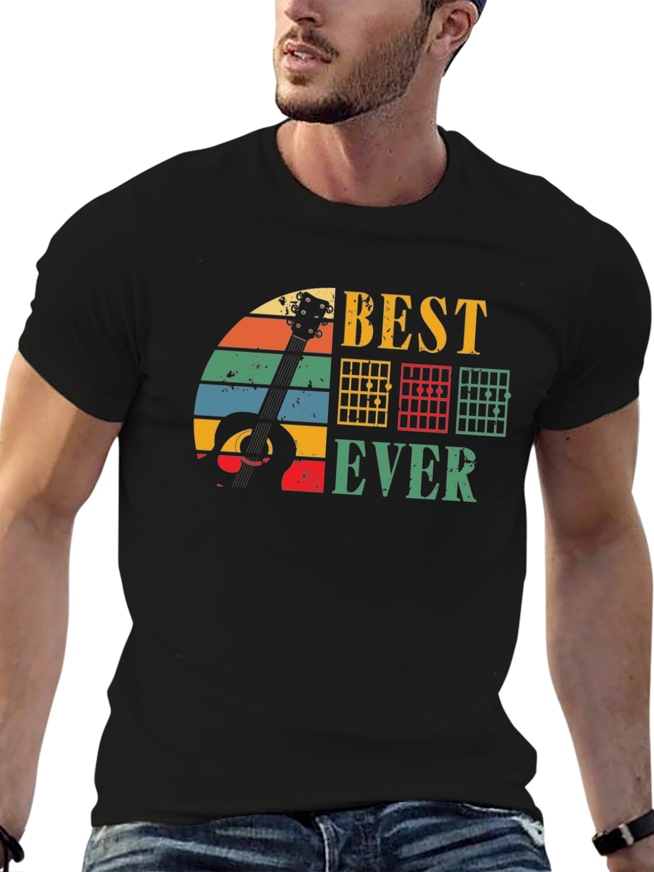 Best Guitar Ever T-Shirt - Retro Music Tee