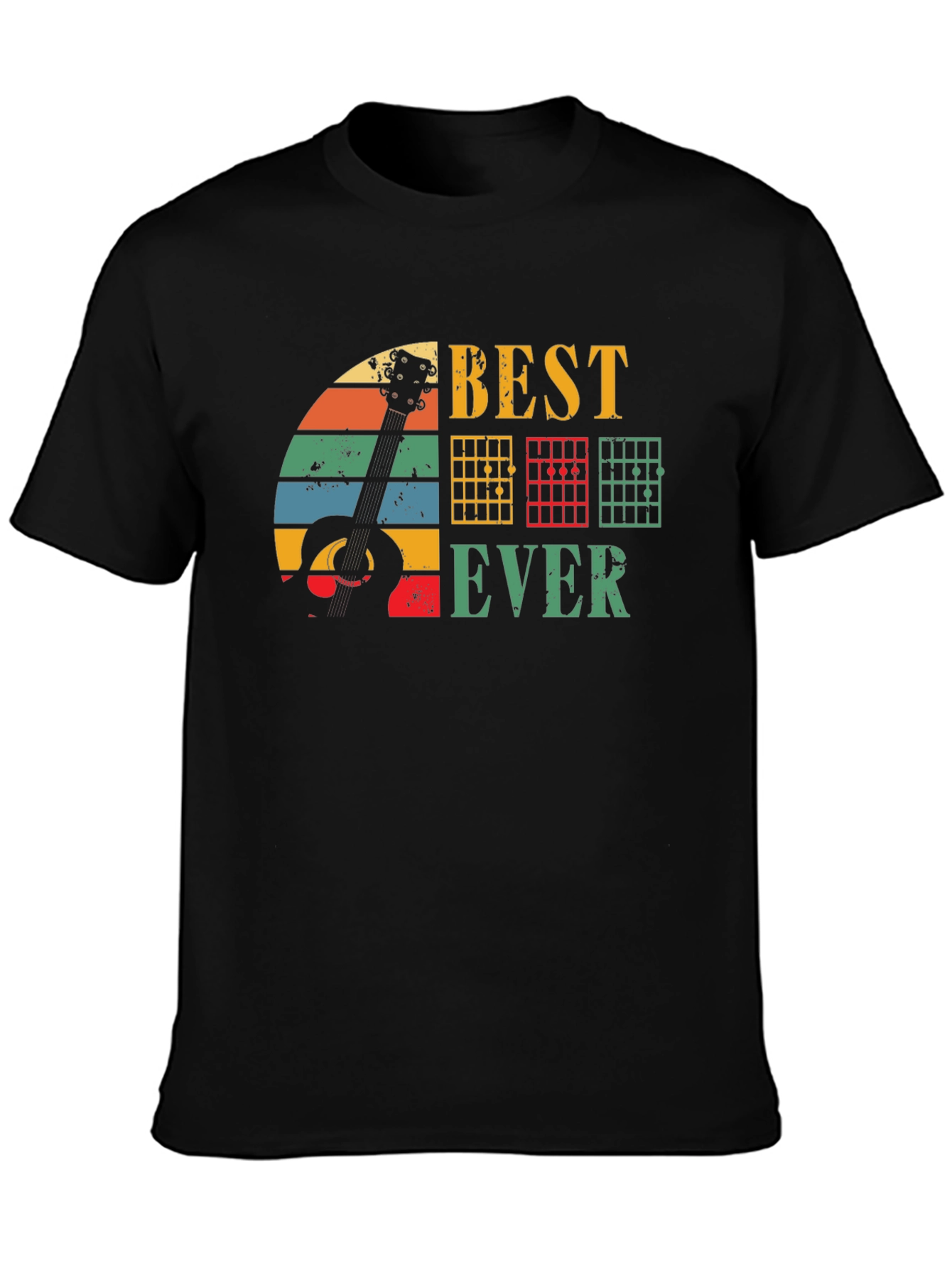 Best Guitar Ever T-Shirt - Retro Music Tee