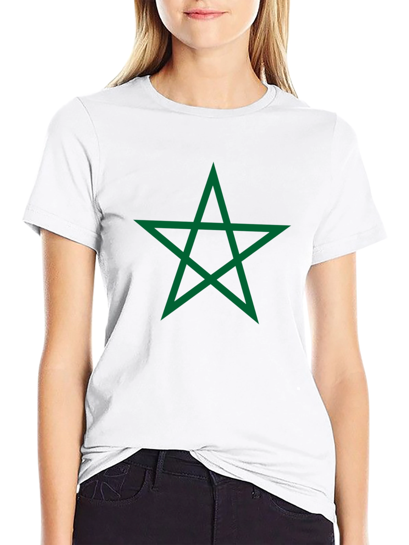 Emerald Star Black T-Shirt