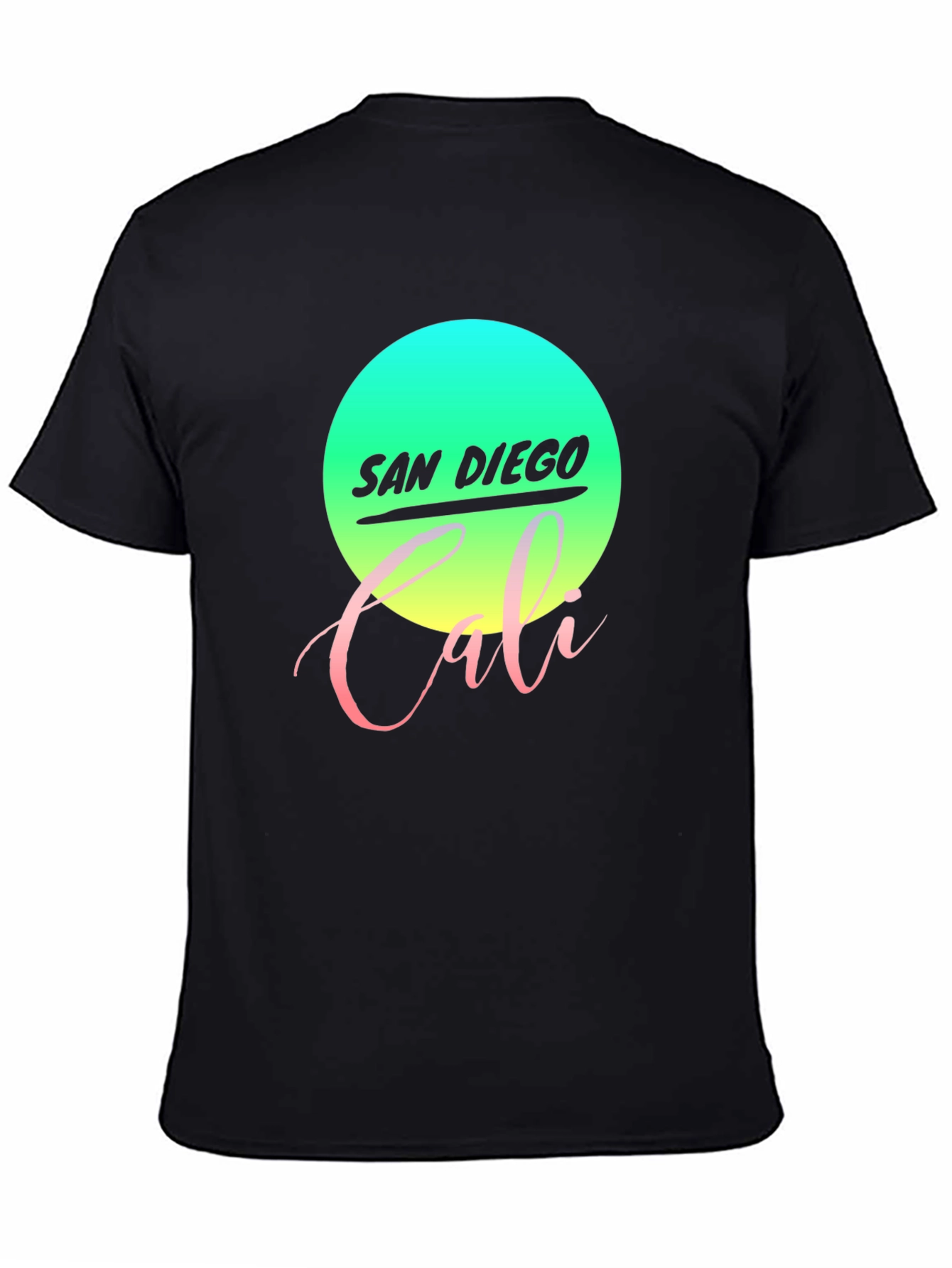 San Diego Cali Graphic Tee - Retro Style