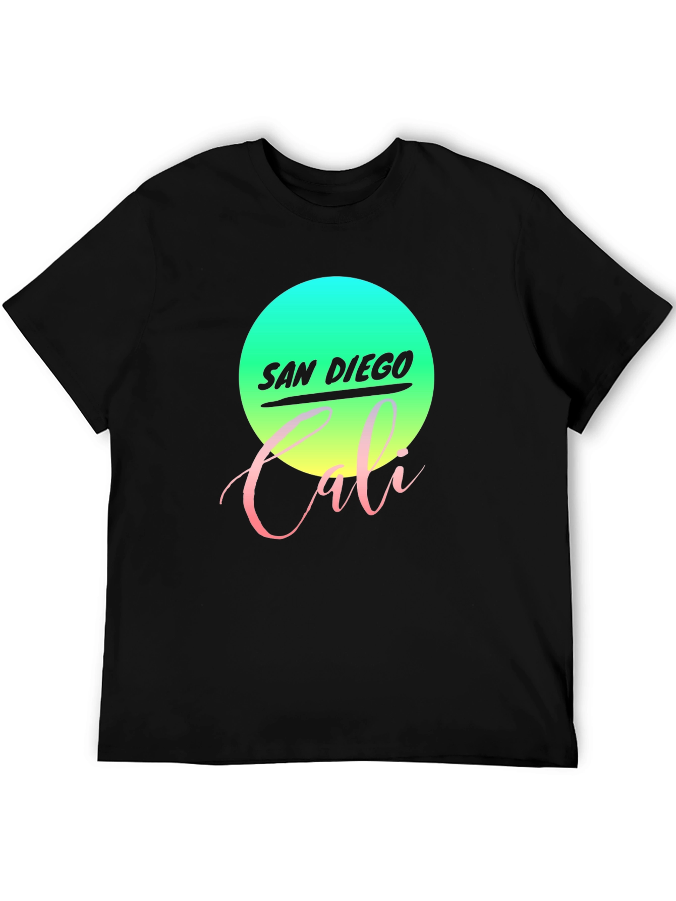 San Diego Cali Graphic Tee - Retro Style