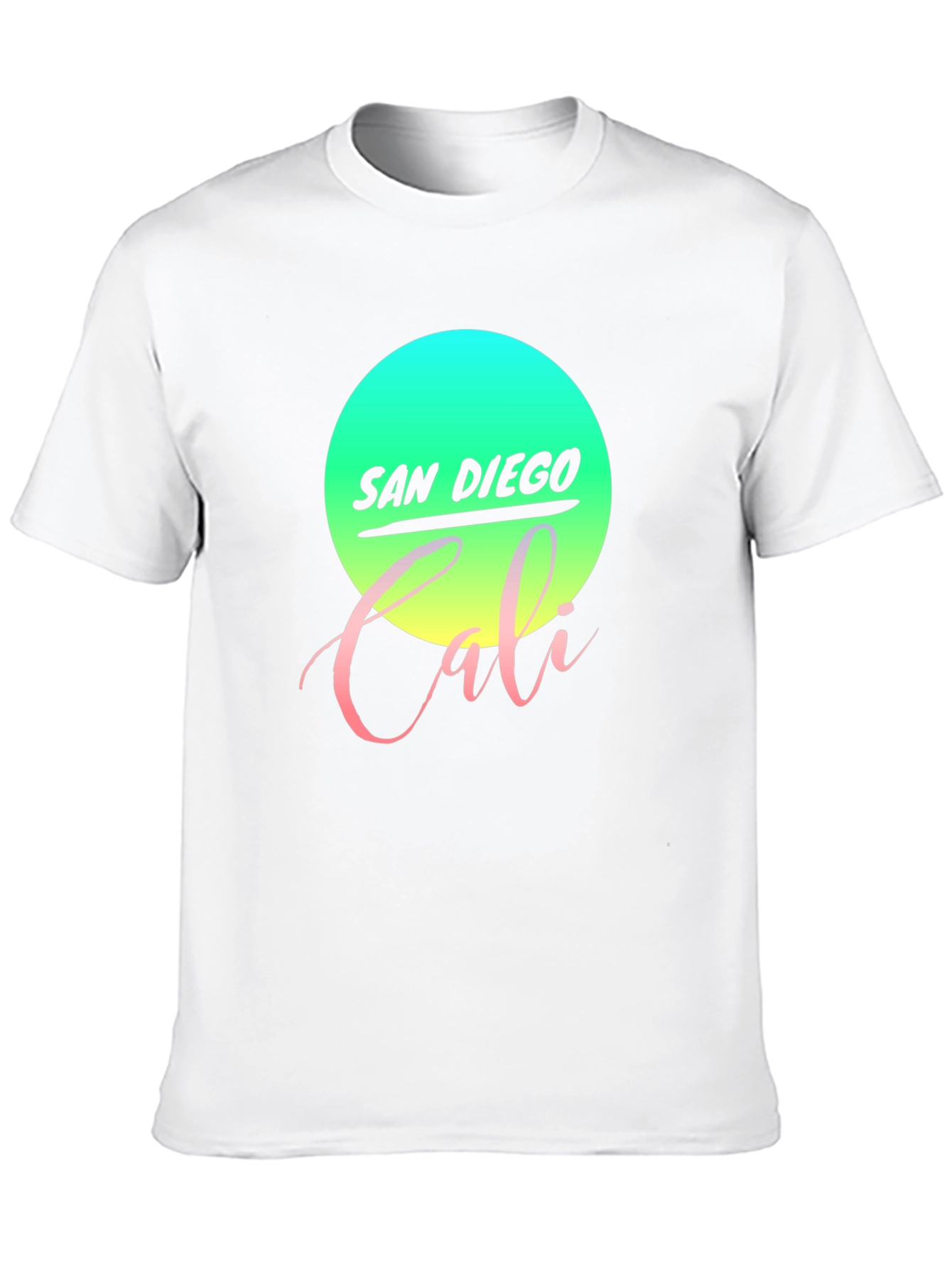San Diego Cali Graphic Tee - Retro Style