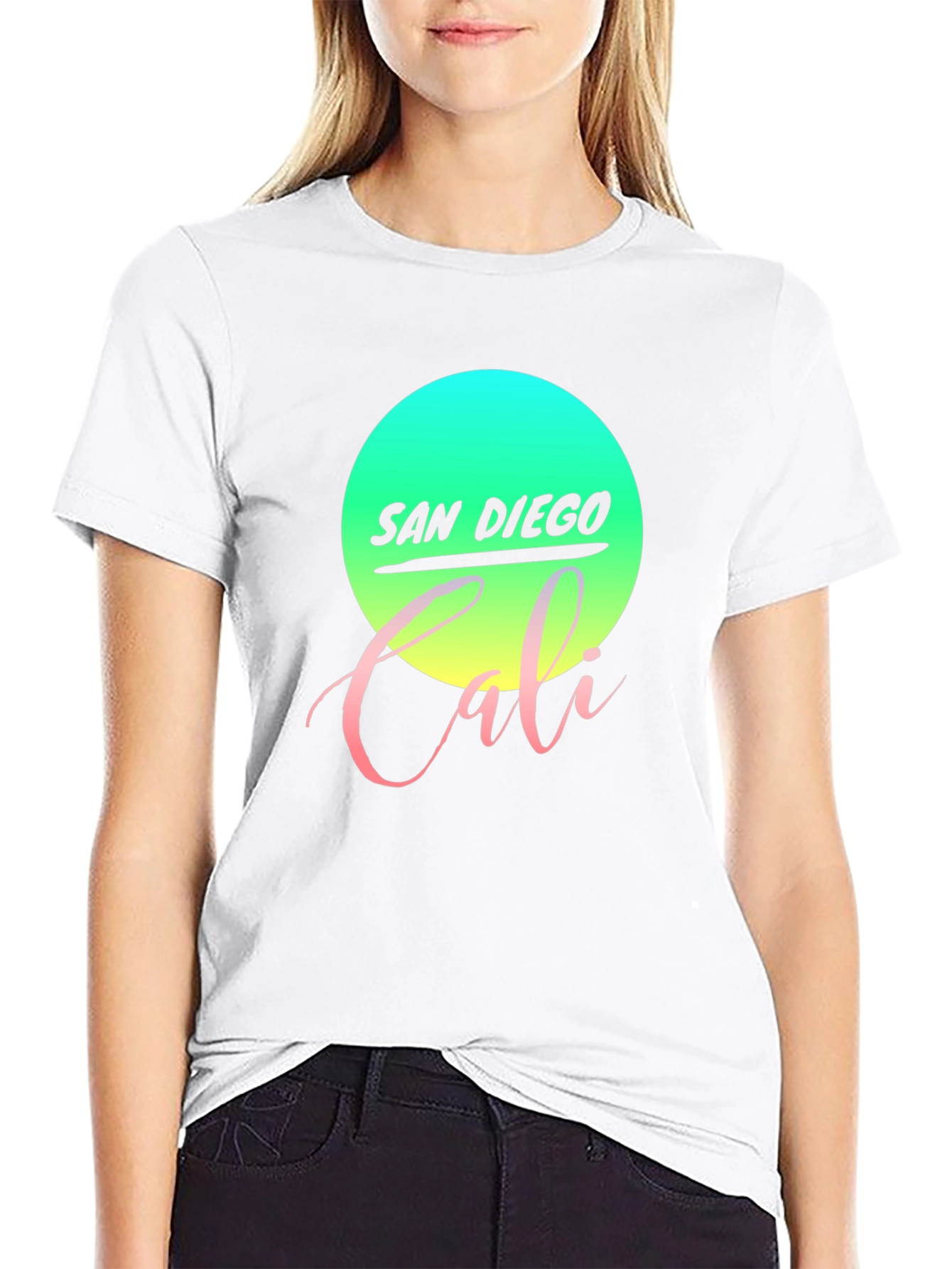 San Diego Cali Graphic Tee - Retro Style