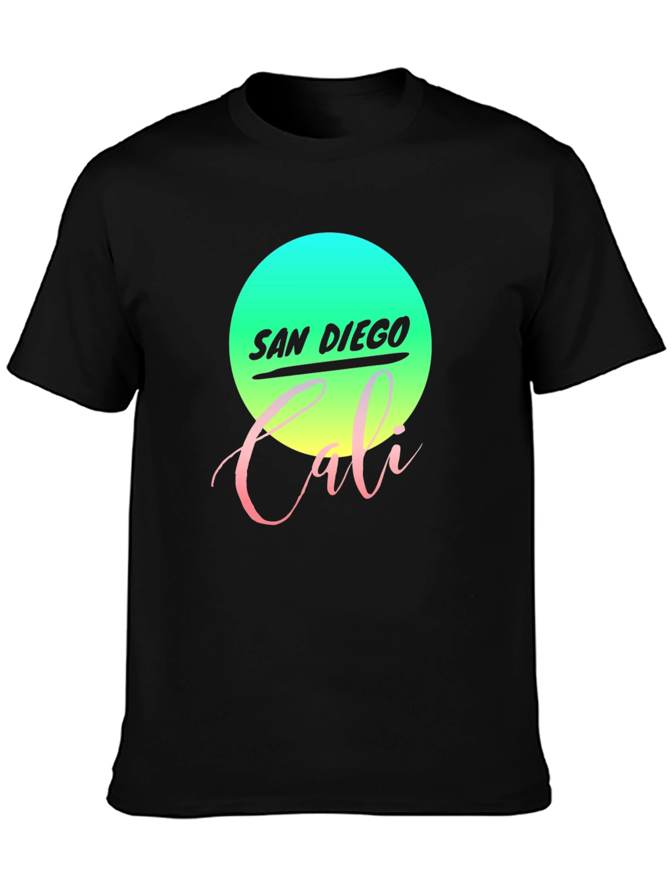 San Diego Cali Graphic Tee - Retro Style