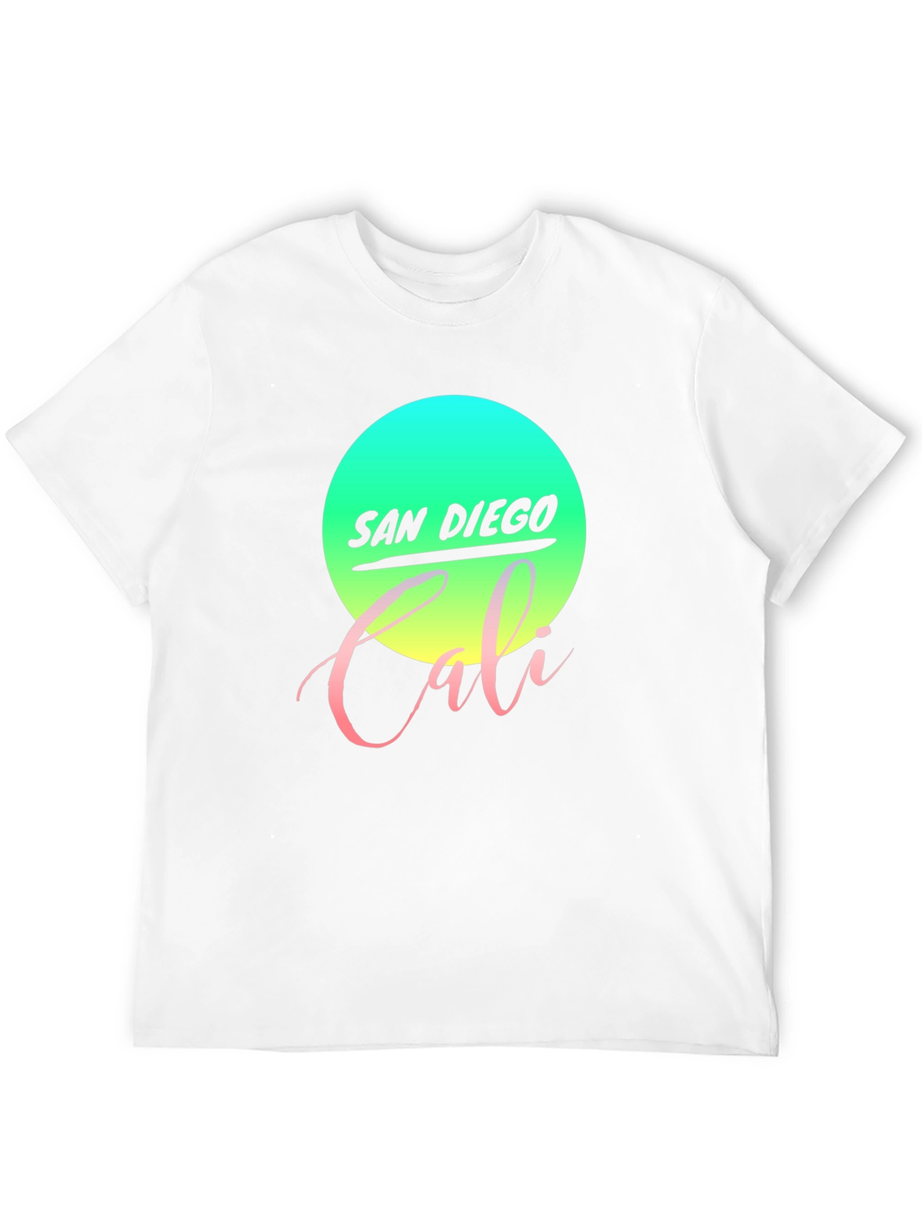 San Diego Cali Graphic Tee - Retro Style