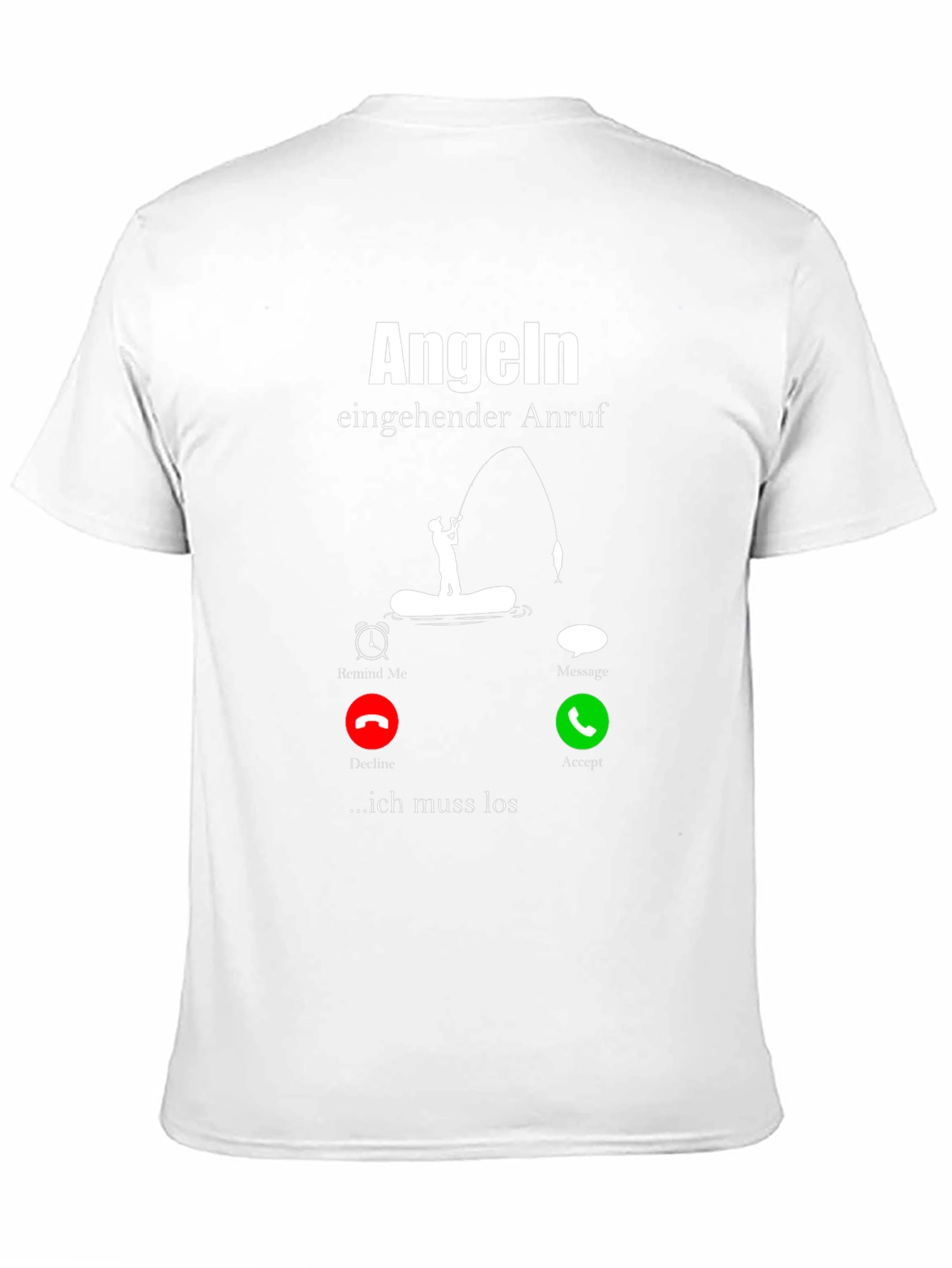 Angeln Incoming Call Fishing T-Shirt