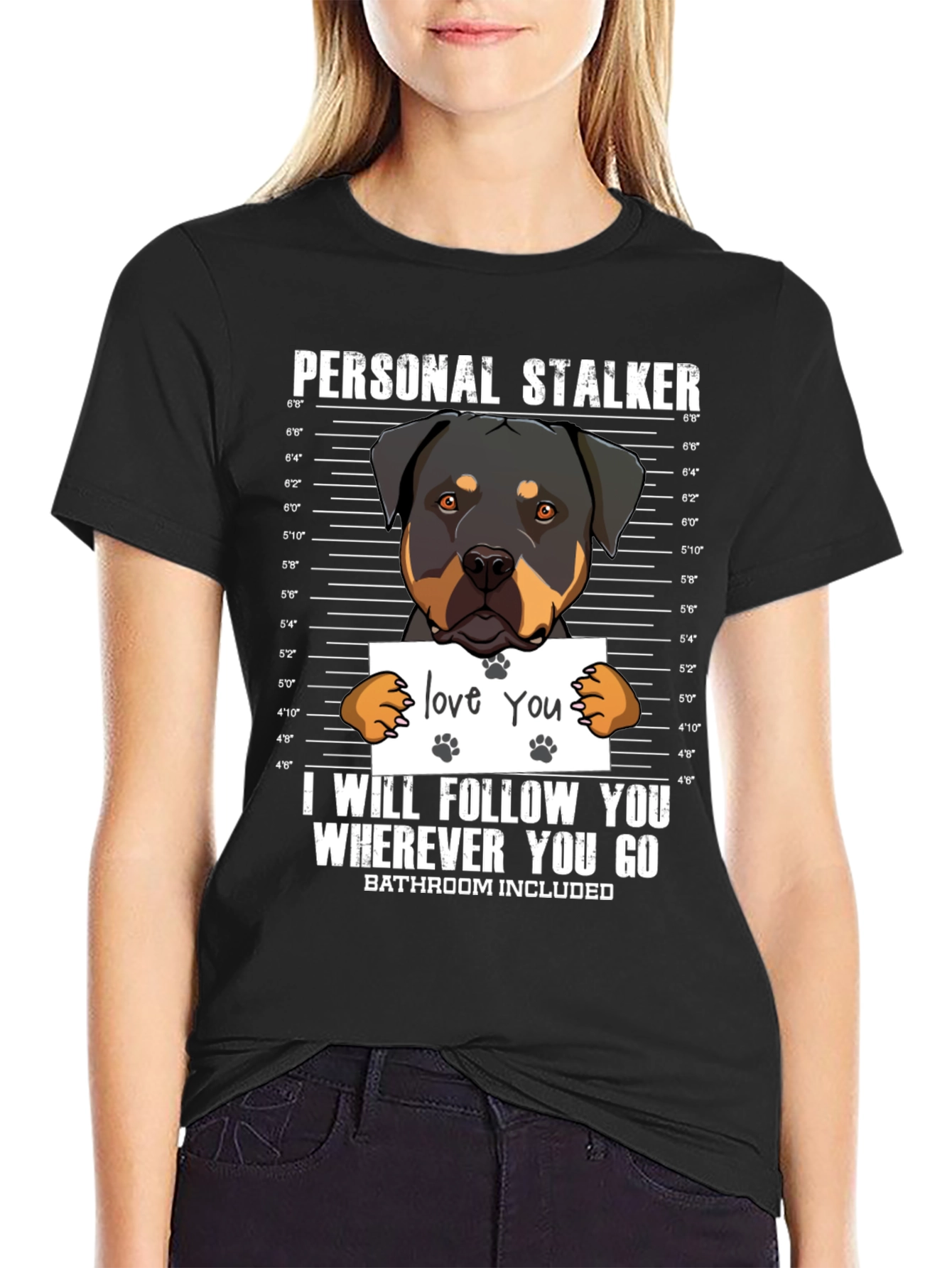 Personal Stalker Dog Lover T-Shirt