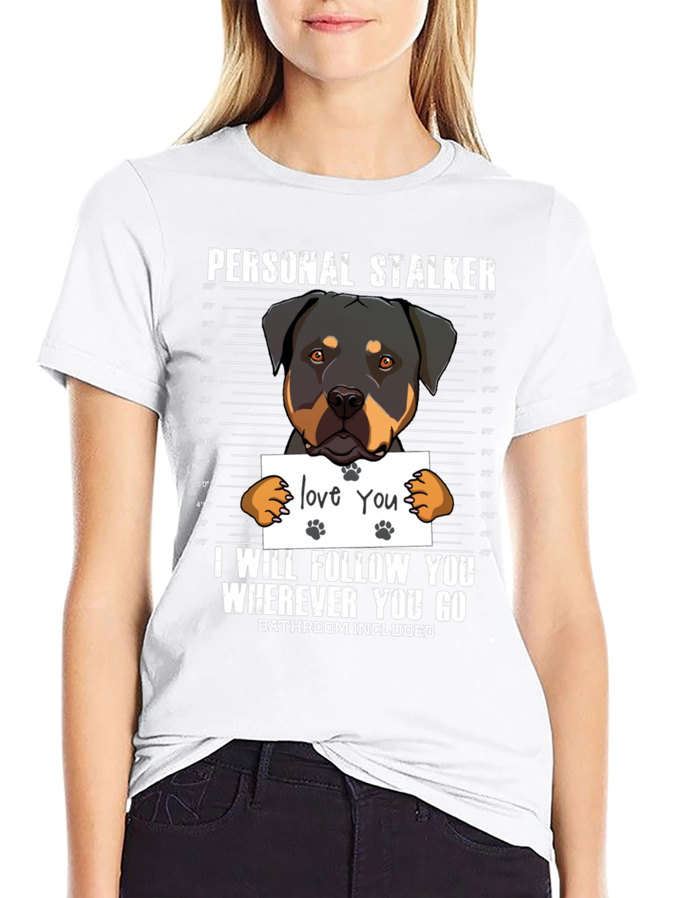 Personal Stalker Dog Lover T-Shirt