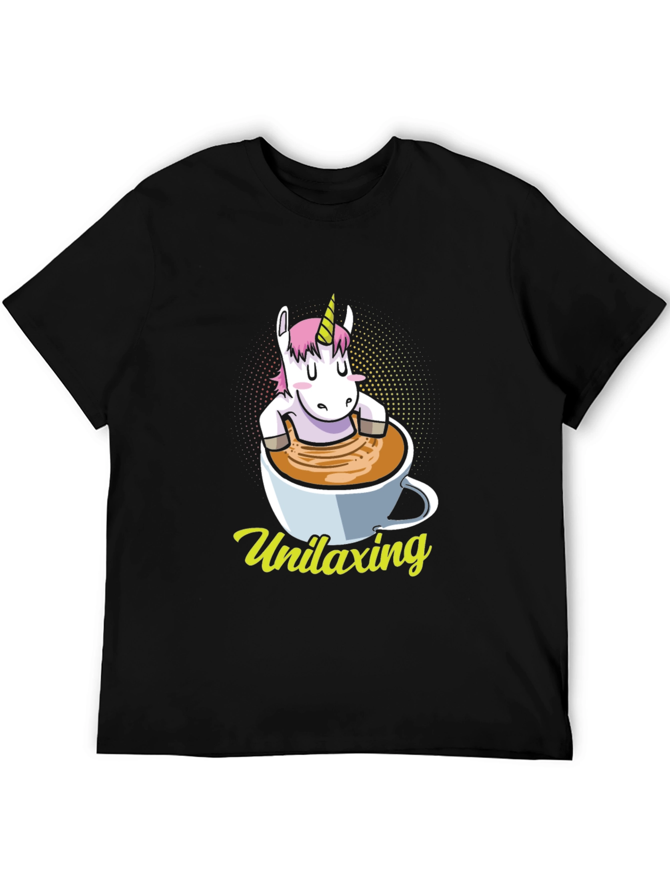 Unilaxing Unicorn Coffee T-Shirt
