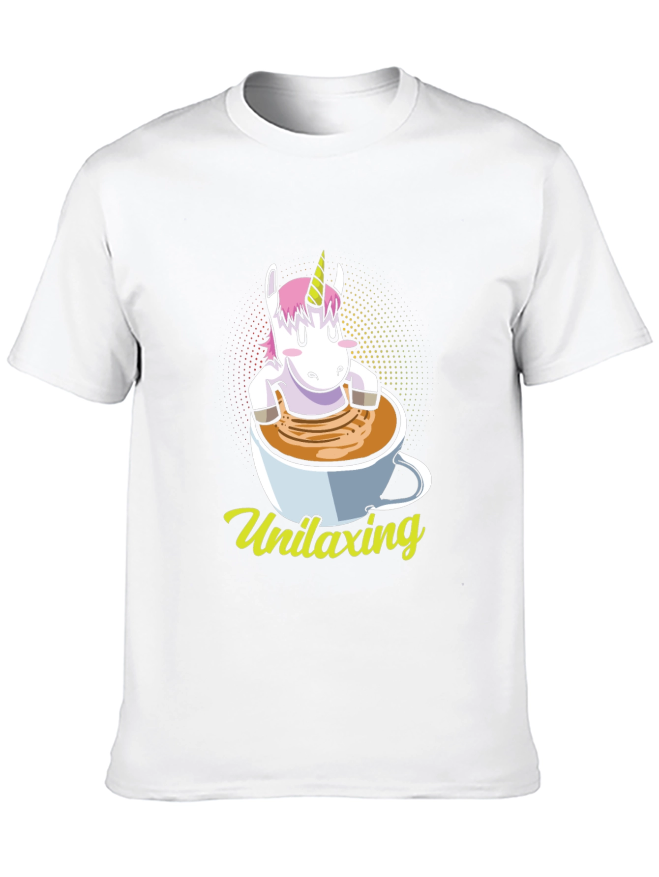 Unilaxing Unicorn Coffee T-Shirt