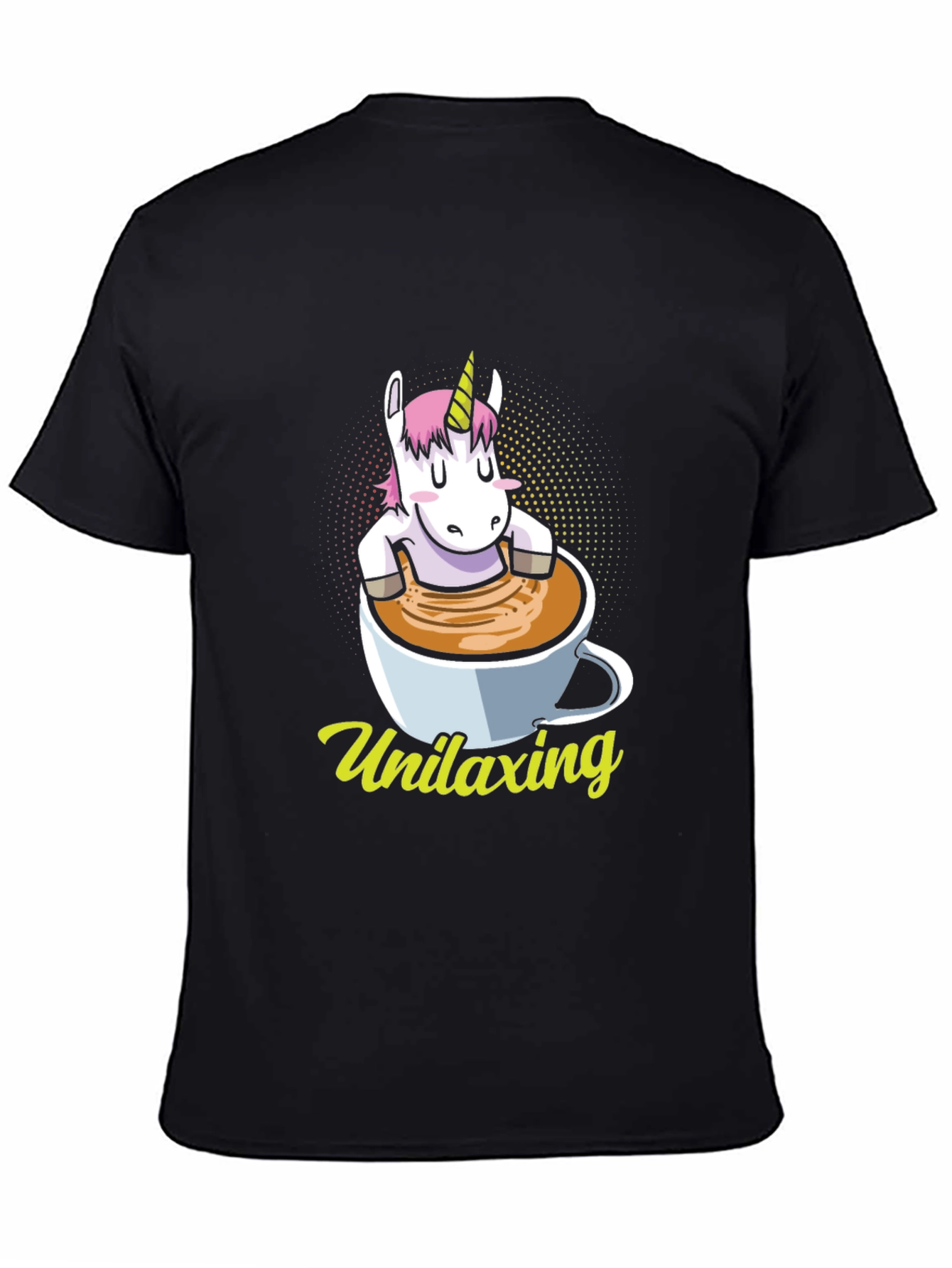 Unilaxing Unicorn Coffee T-Shirt