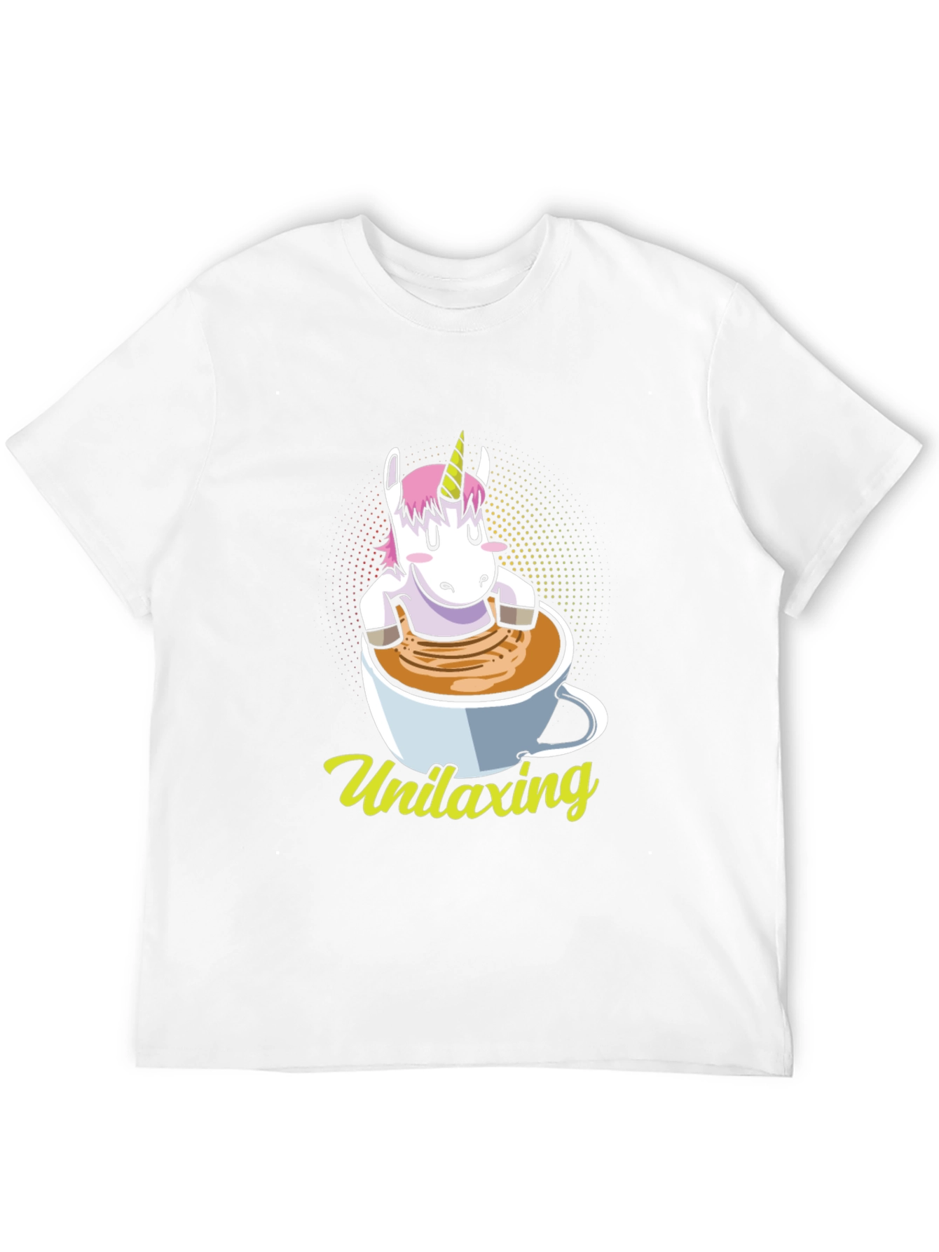 Unilaxing Unicorn Coffee T-Shirt