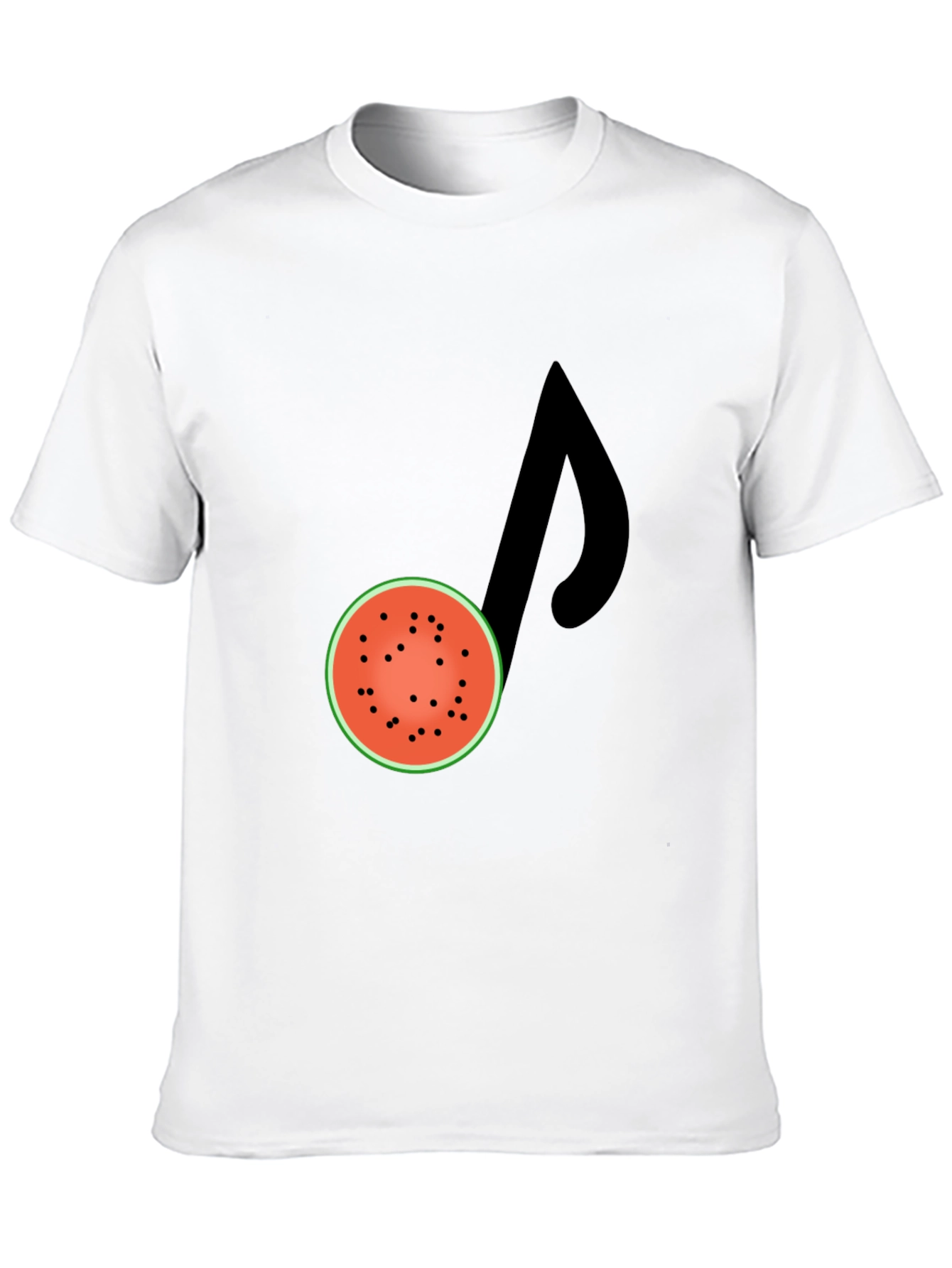 Watermelon Music Note Graphic Tee
