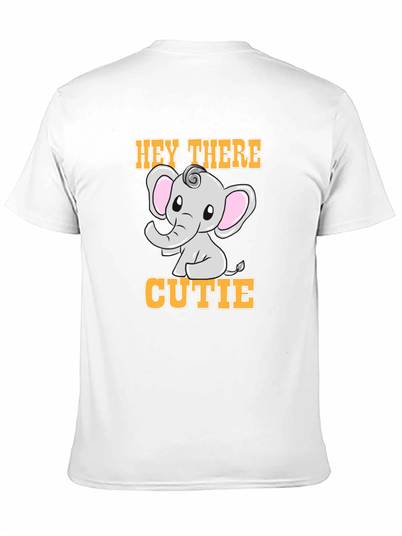 Hey There Cutie Elephant Graphic Tee