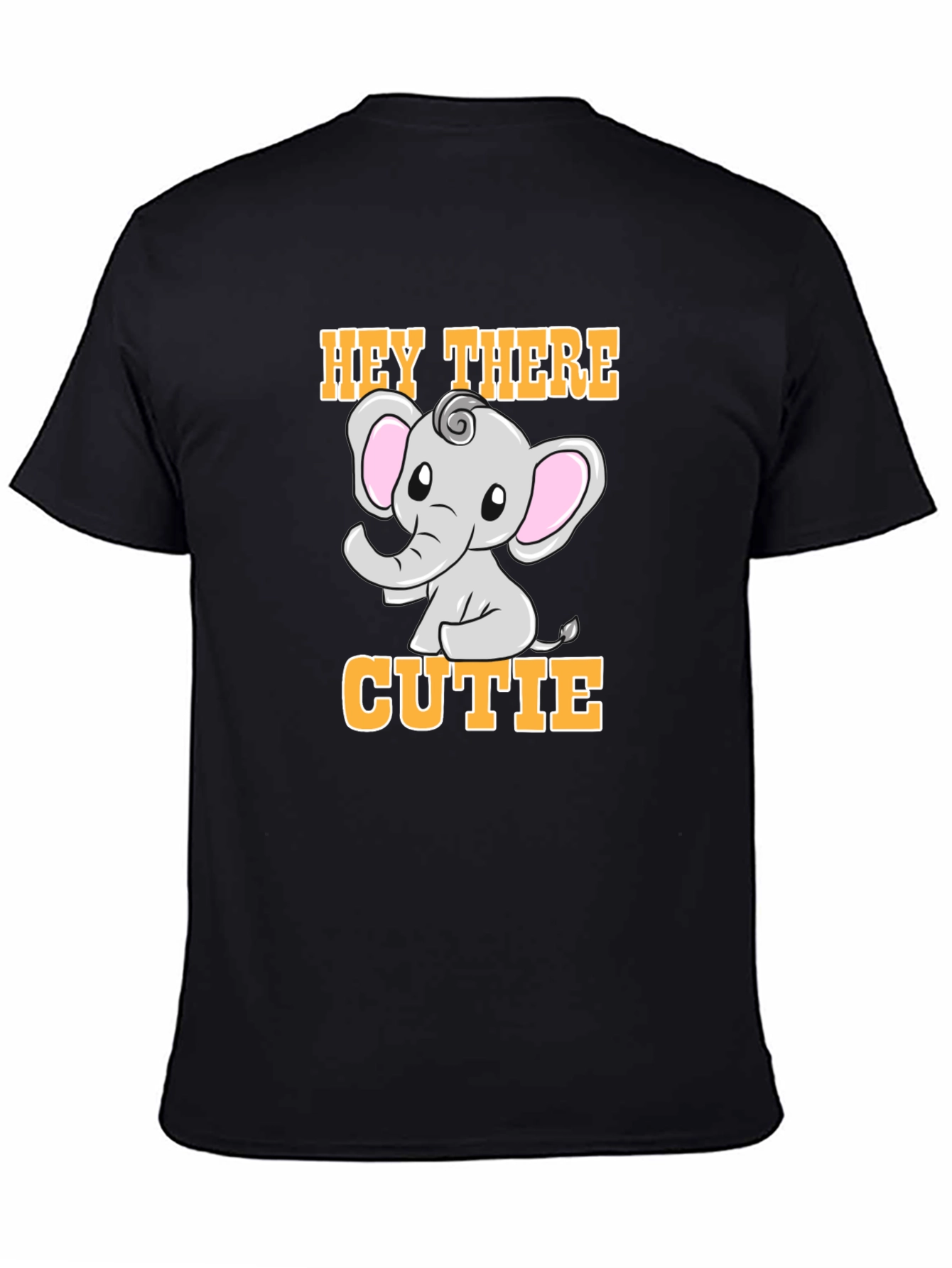 Hey There Cutie Elephant Graphic Tee
