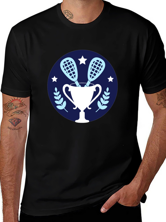 Lacrosse Champion Black T-Shirt