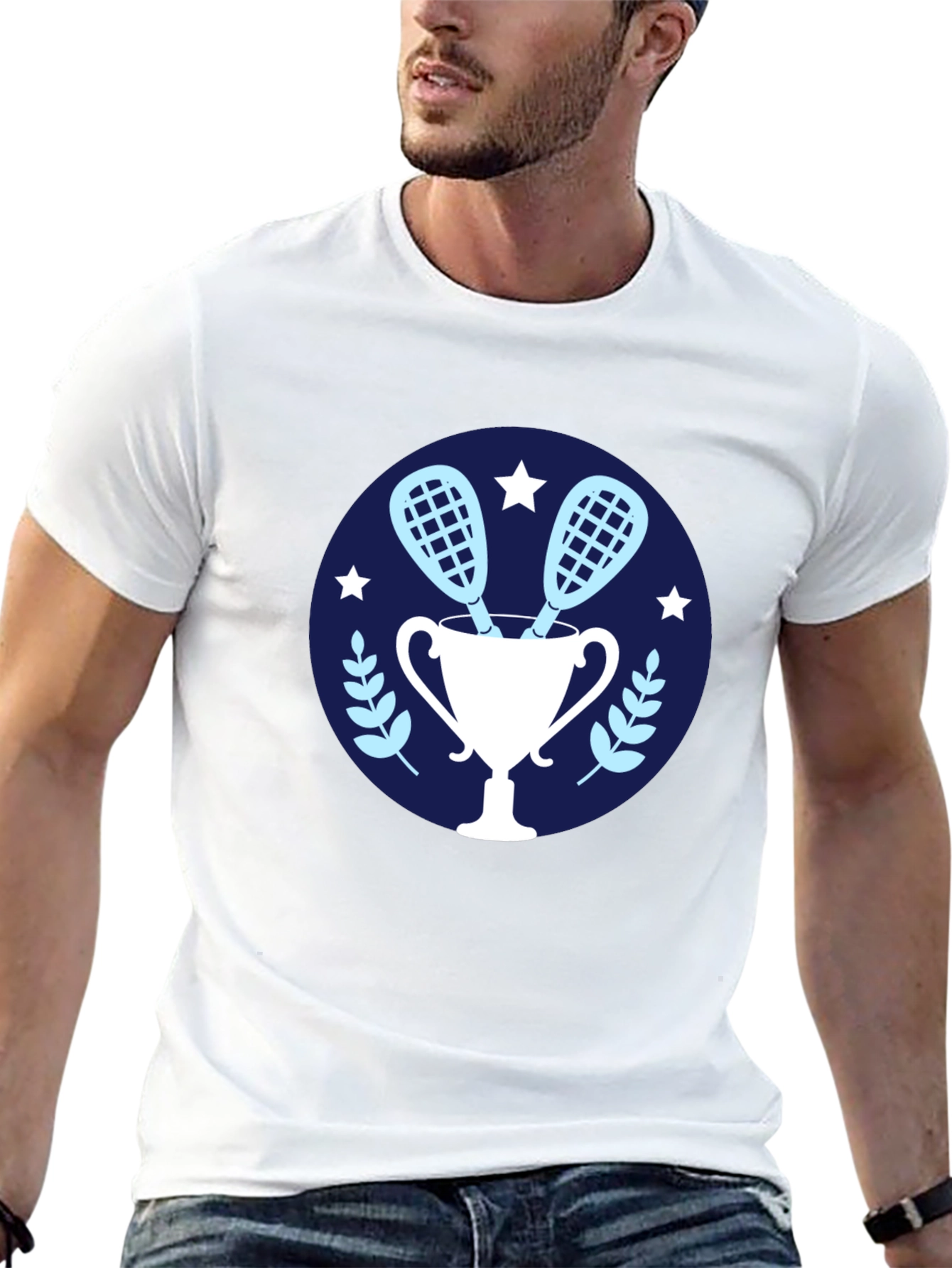 Lacrosse Champion Black T-Shirt
